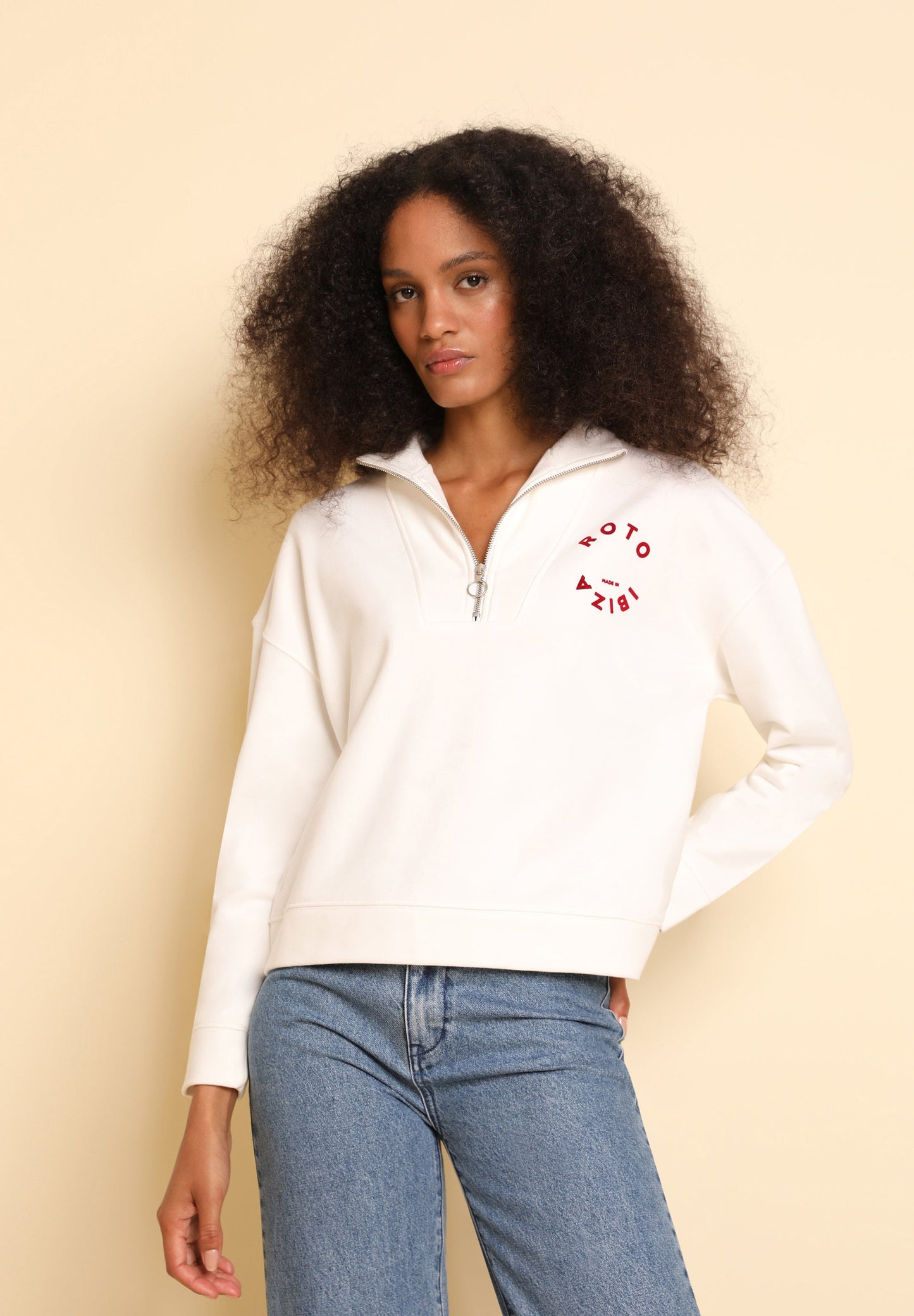 ROTO | SUDADERA CREMALLERA
