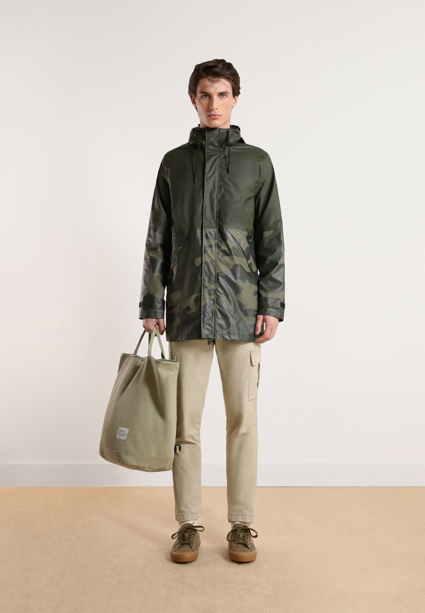 PARKA IMPERMEABLE CAMUFLAJE