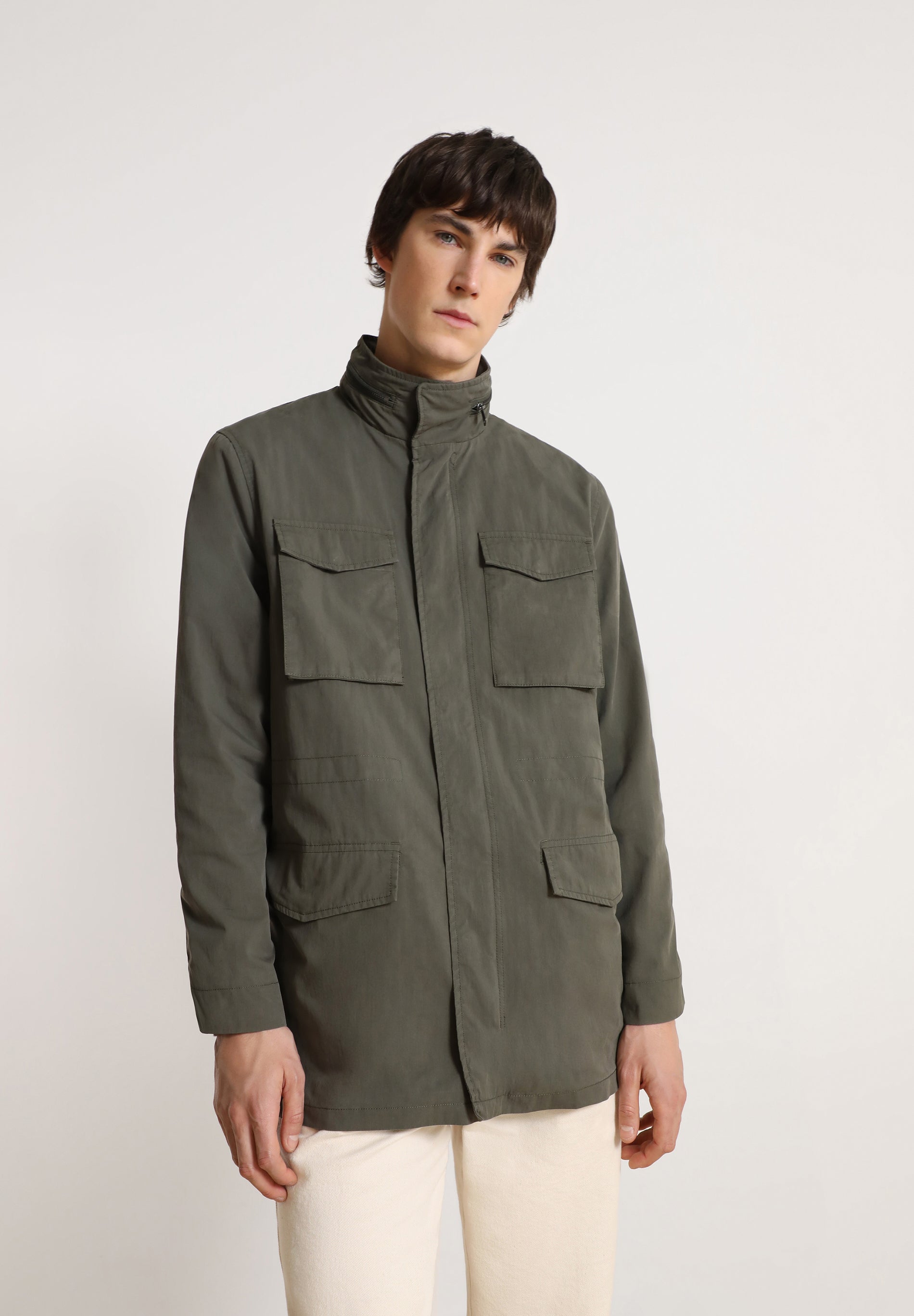 Chaqueta militar scalpers sale