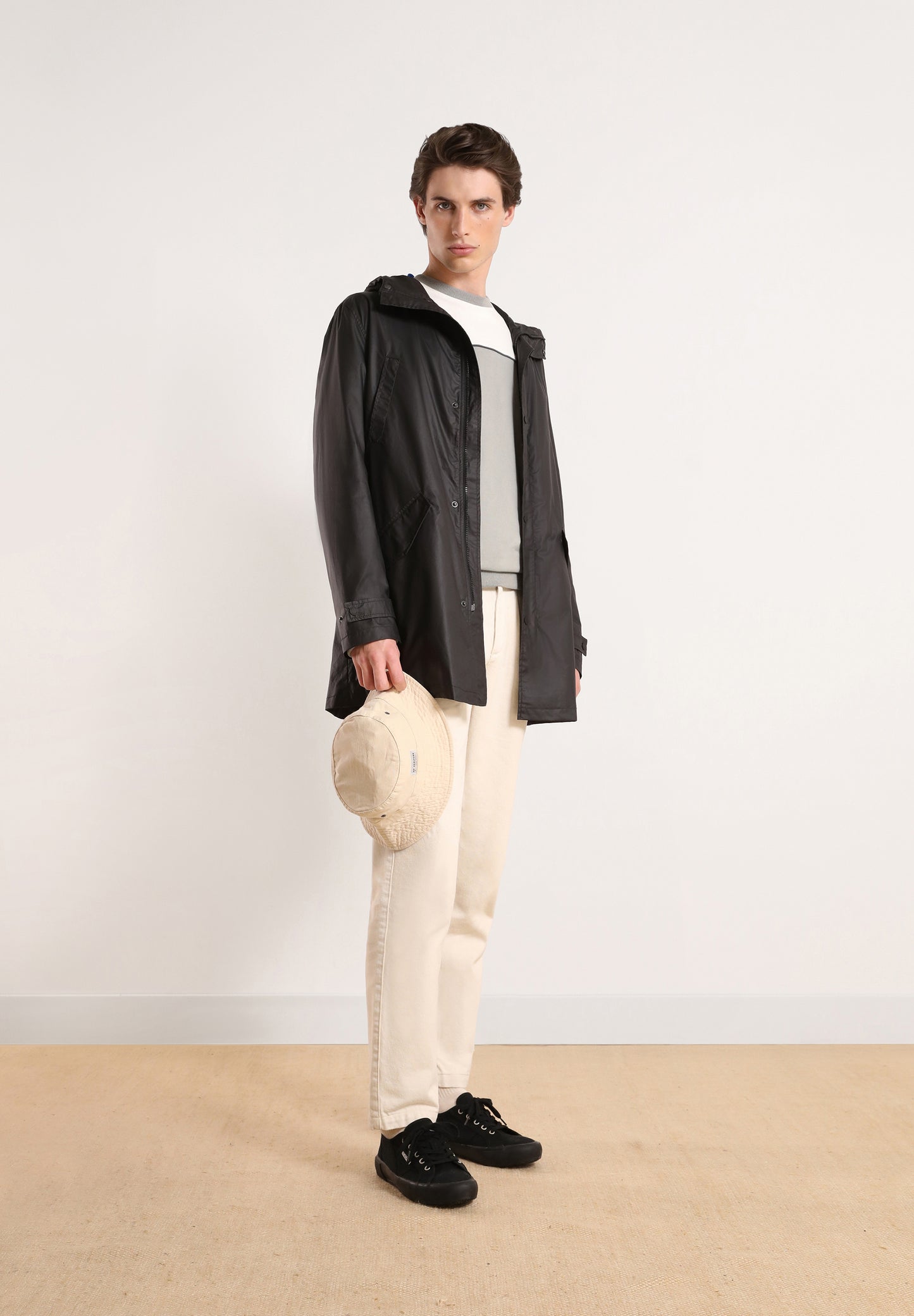 PARKA ENCERADA CAPUCHA