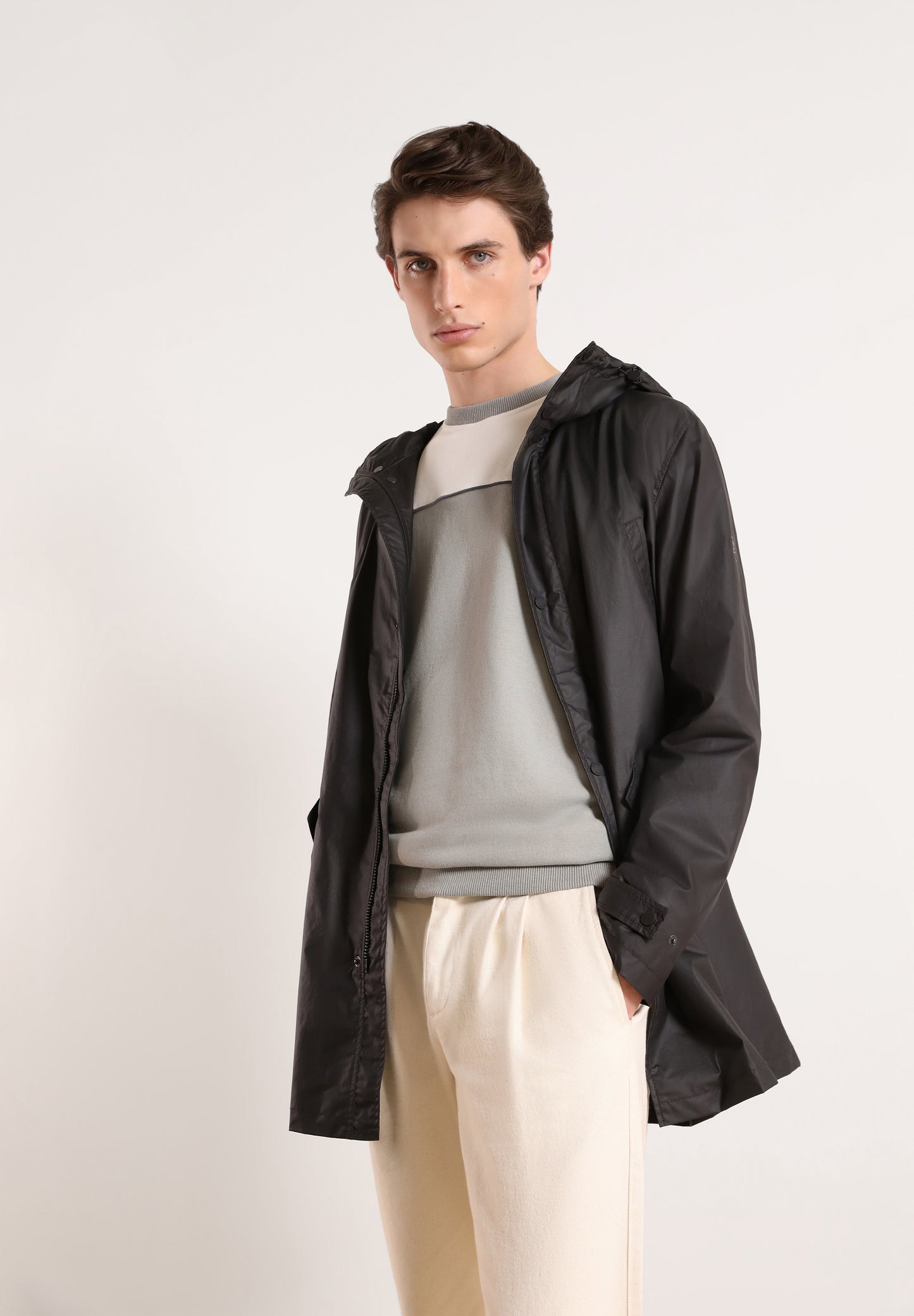 PARKA ENCERADA CAPUCHA