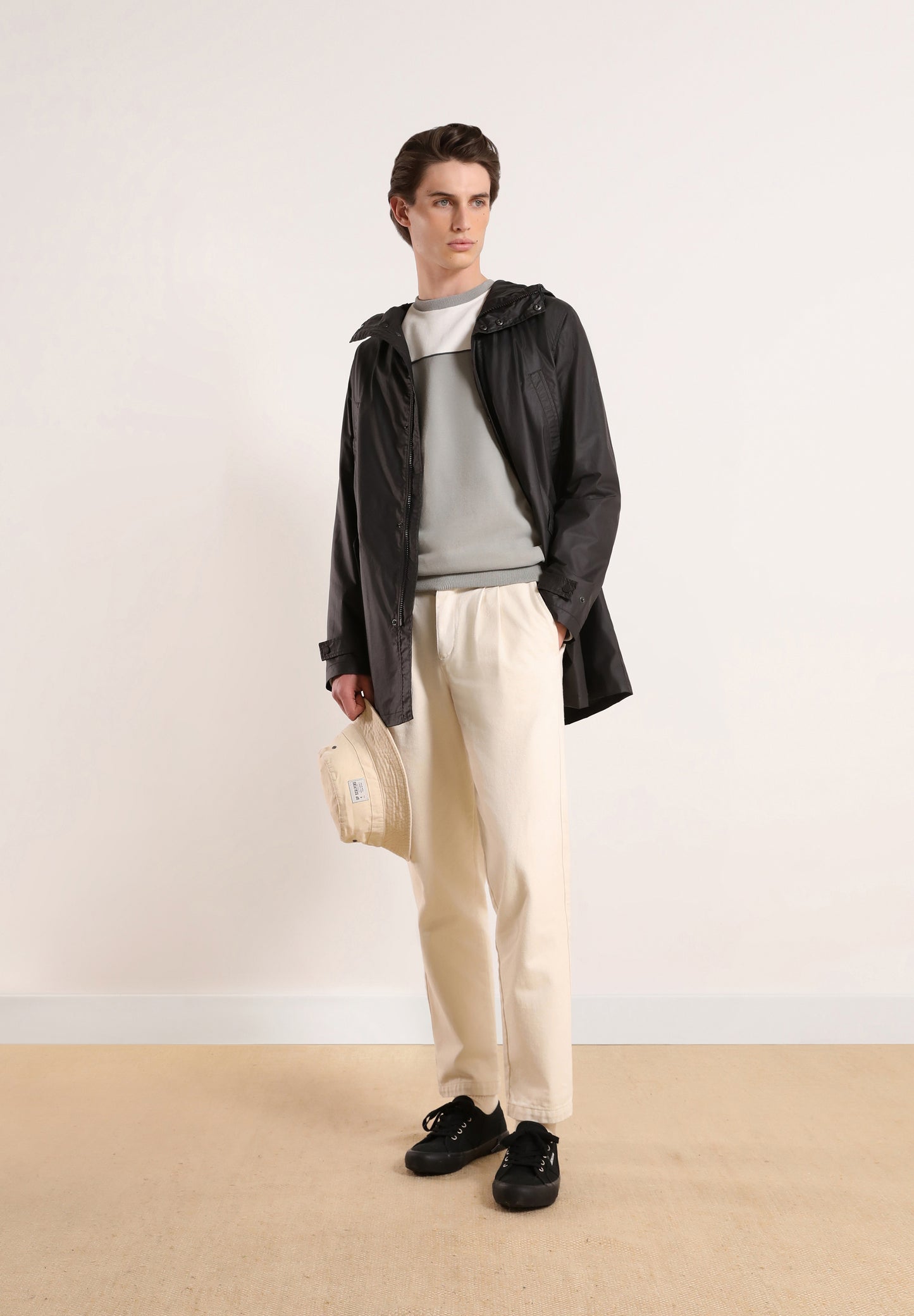 PARKA ENCERADA CAPUCHA