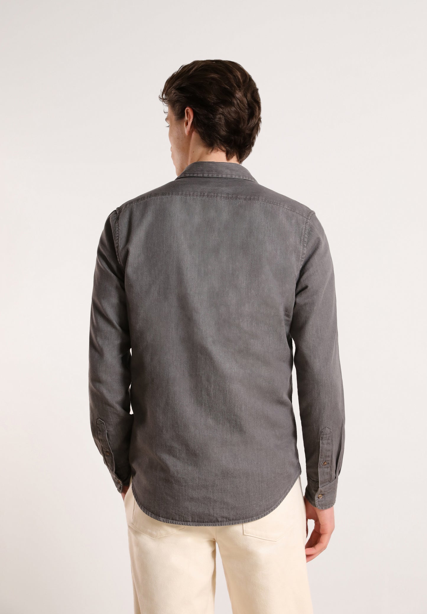 CAMISA DENIM BOTONES