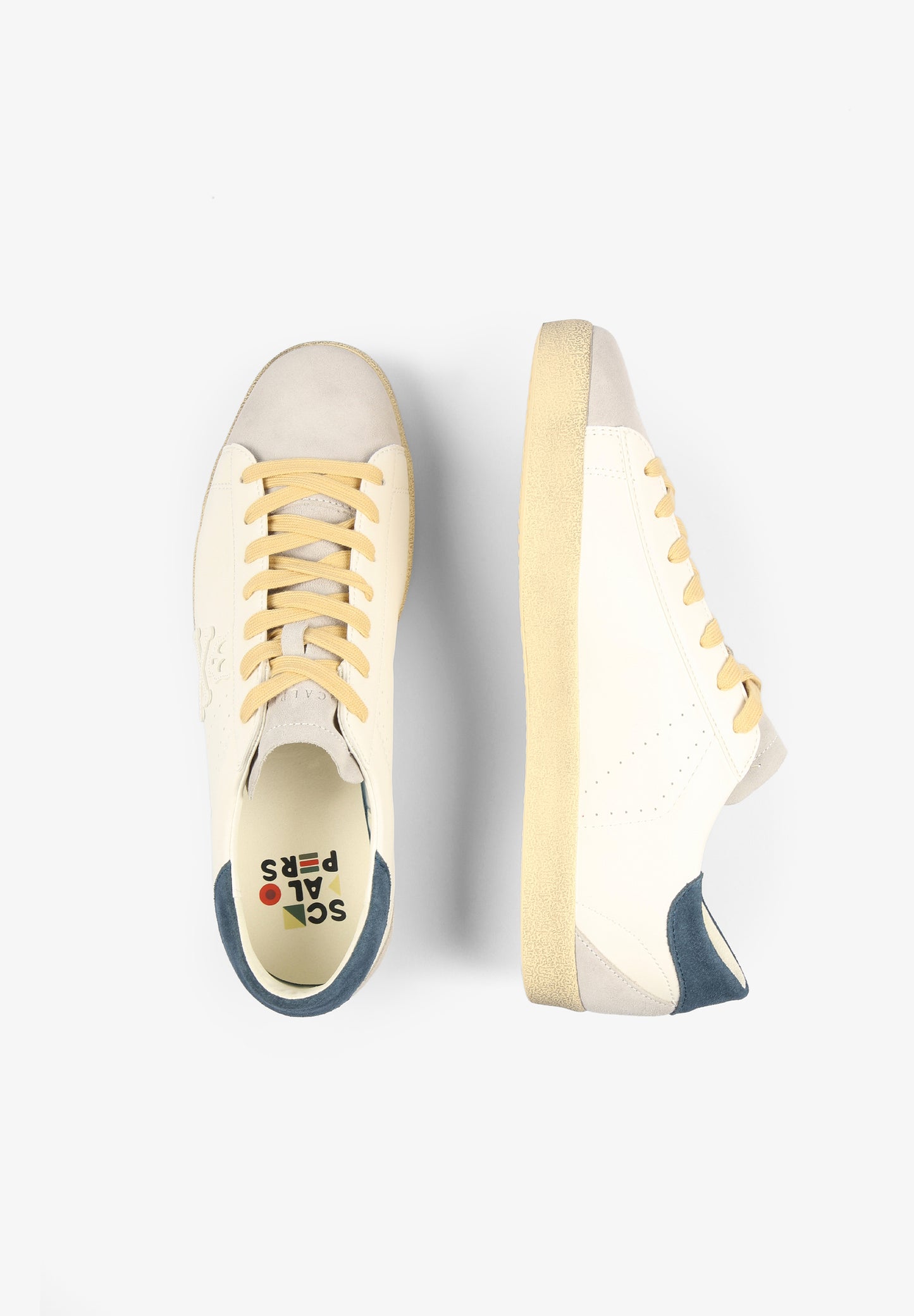 SNEAKERS CORDONES CONTRASTE