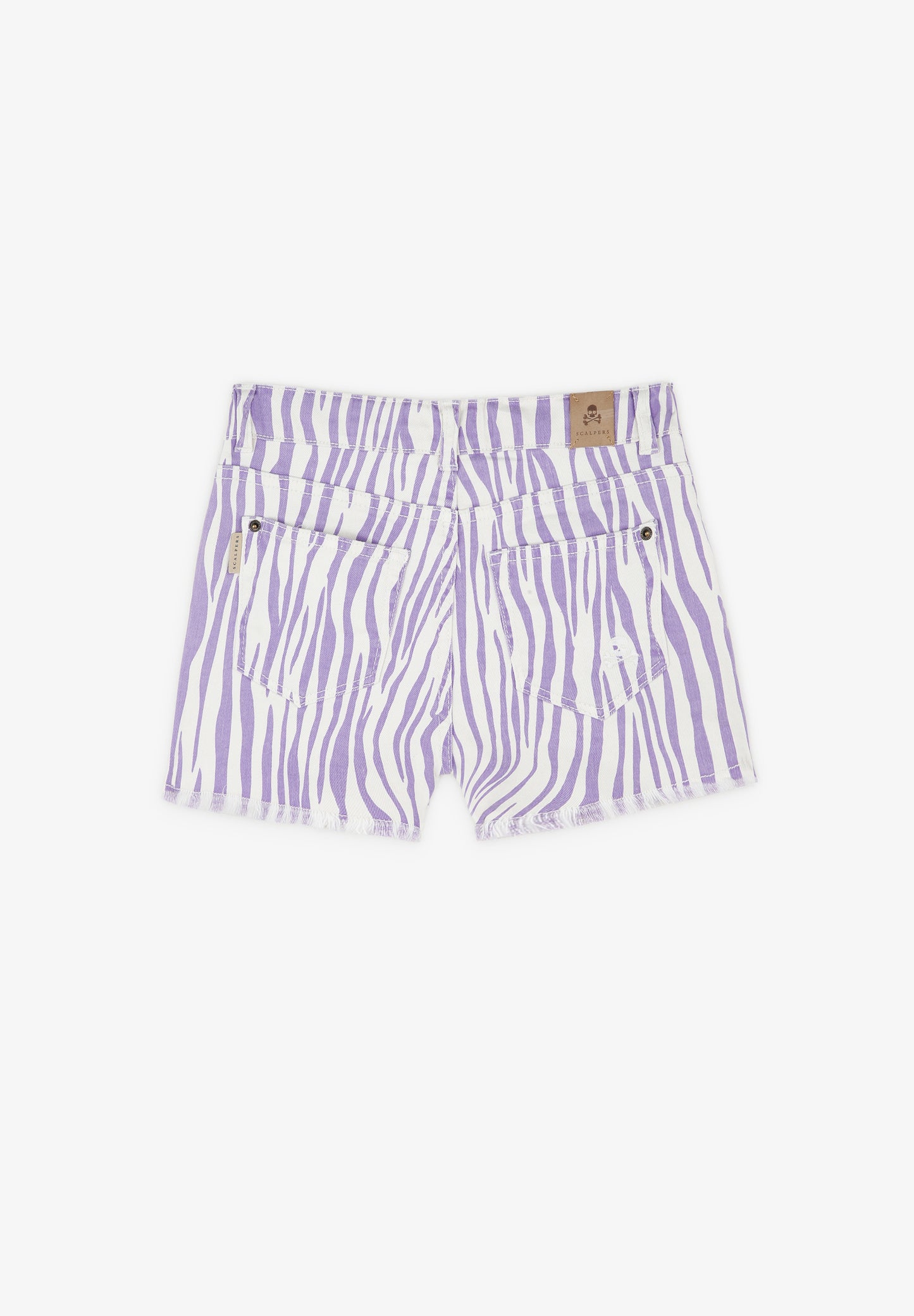 BERMUDA BOTONES ANIMAL PRINT