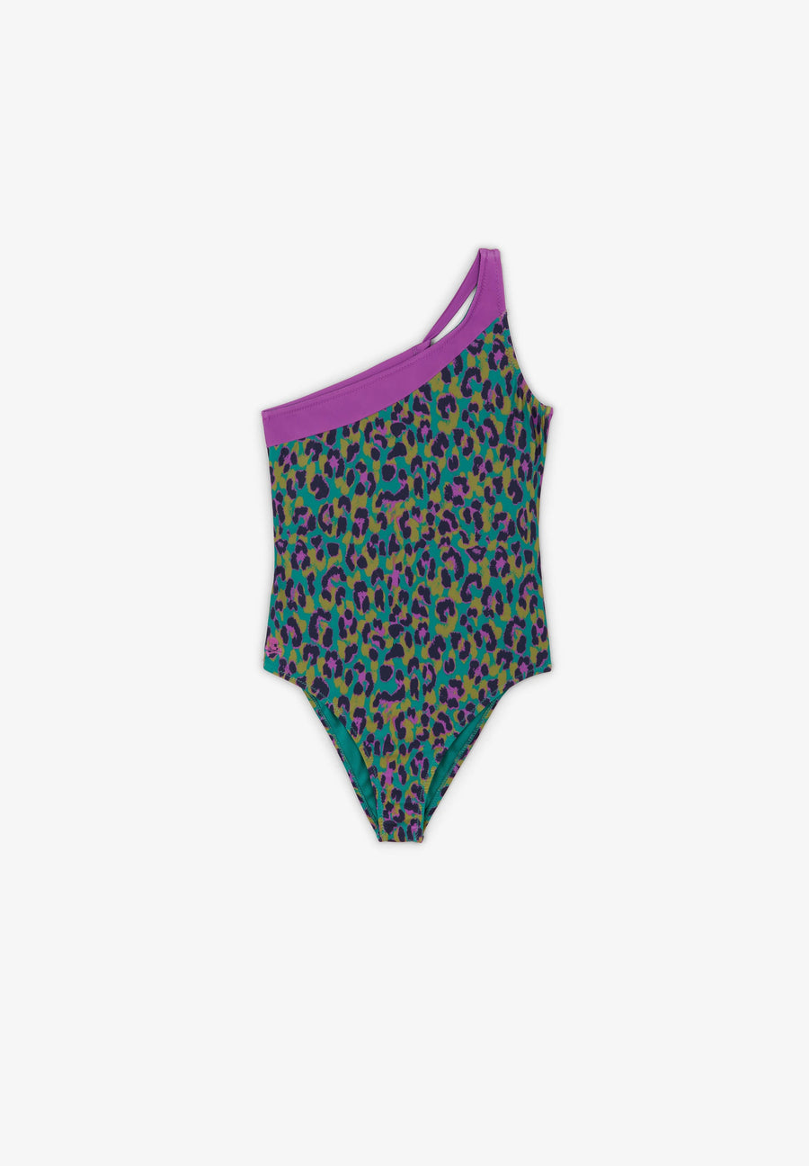 BAÑADOR ASIMÉTRICO ANIMAL PRINT