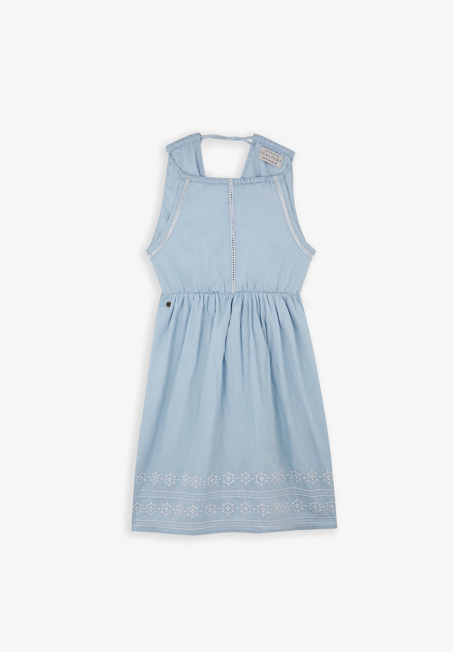 VESTIDO HALTER DENIM