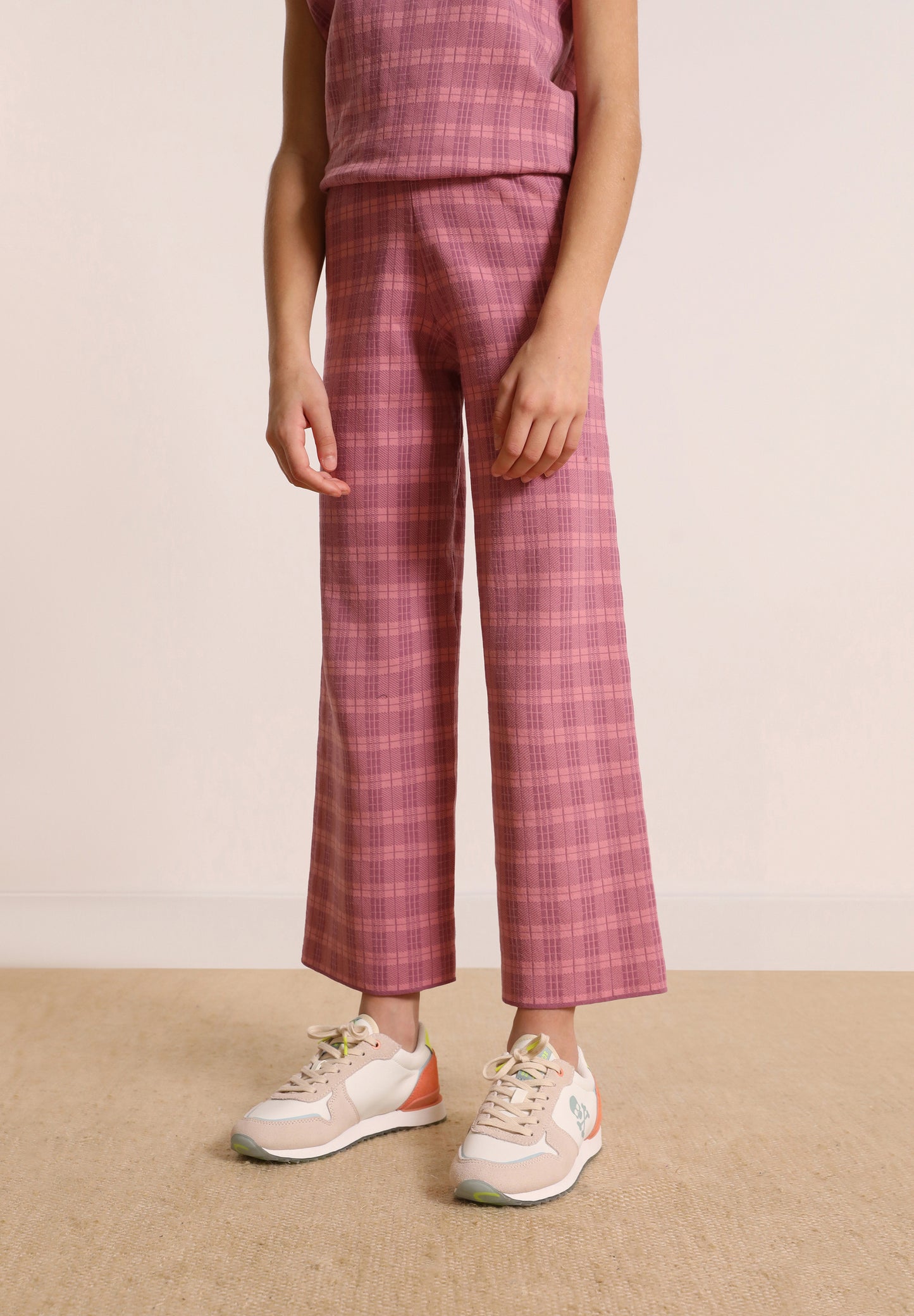 PANTALÓN PUNTO CUADROS