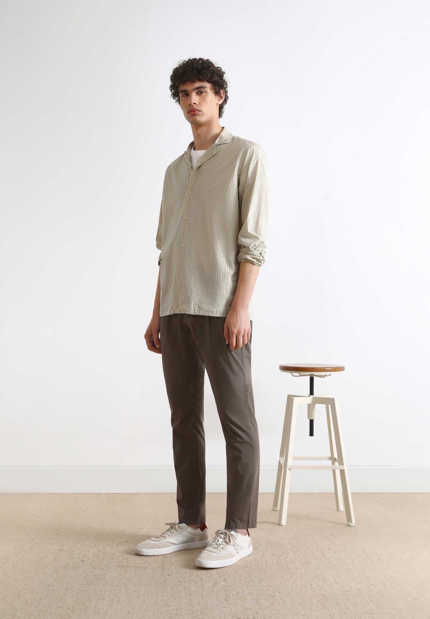 CAMISA POPELÍN CUADROS