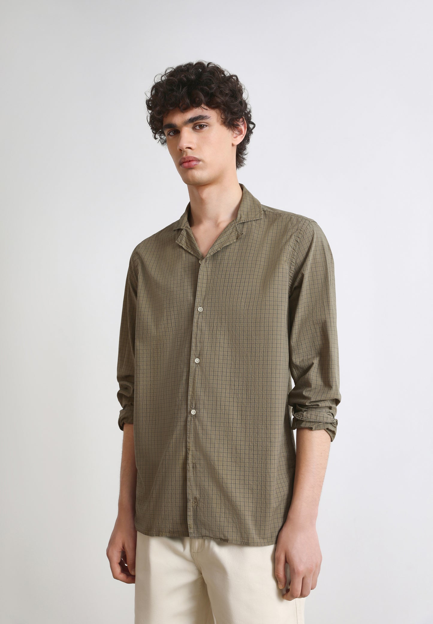 CAMISA POPELÍN CUADROS