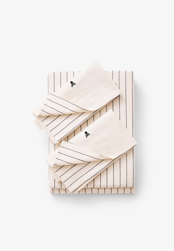 CAMA 180 CM | SET FUNDA NÓRDICA Y ALMOHADAS RAYAS