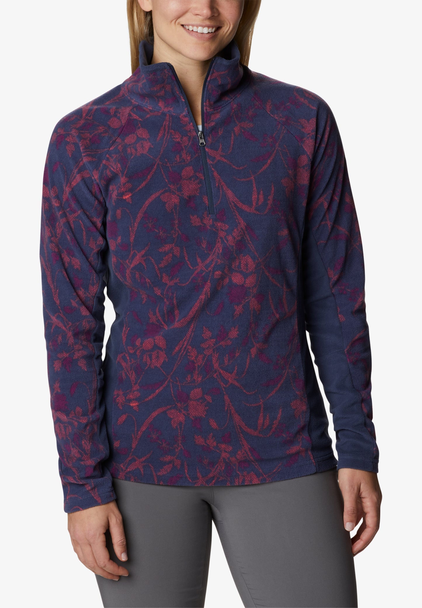 COLUMBIA | CHAQUETA MEDIA CREMALLERA GLACIAL IV PRINT MUJER