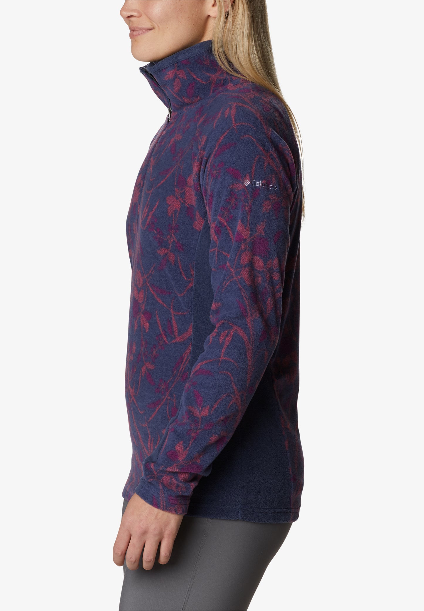 COLUMBIA | CHAQUETA MEDIA CREMALLERA GLACIAL IV PRINT MUJER