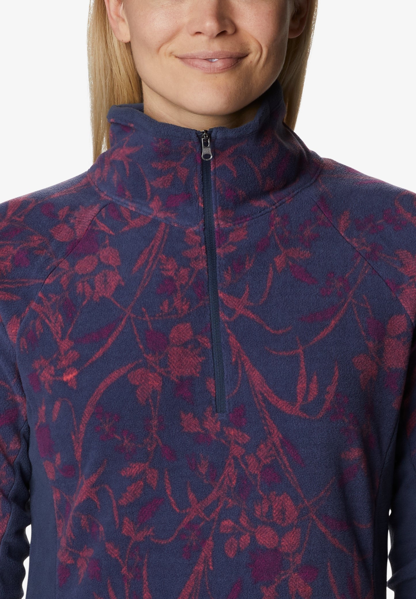 COLUMBIA | CHAQUETA MEDIA CREMALLERA GLACIAL IV PRINT MUJER