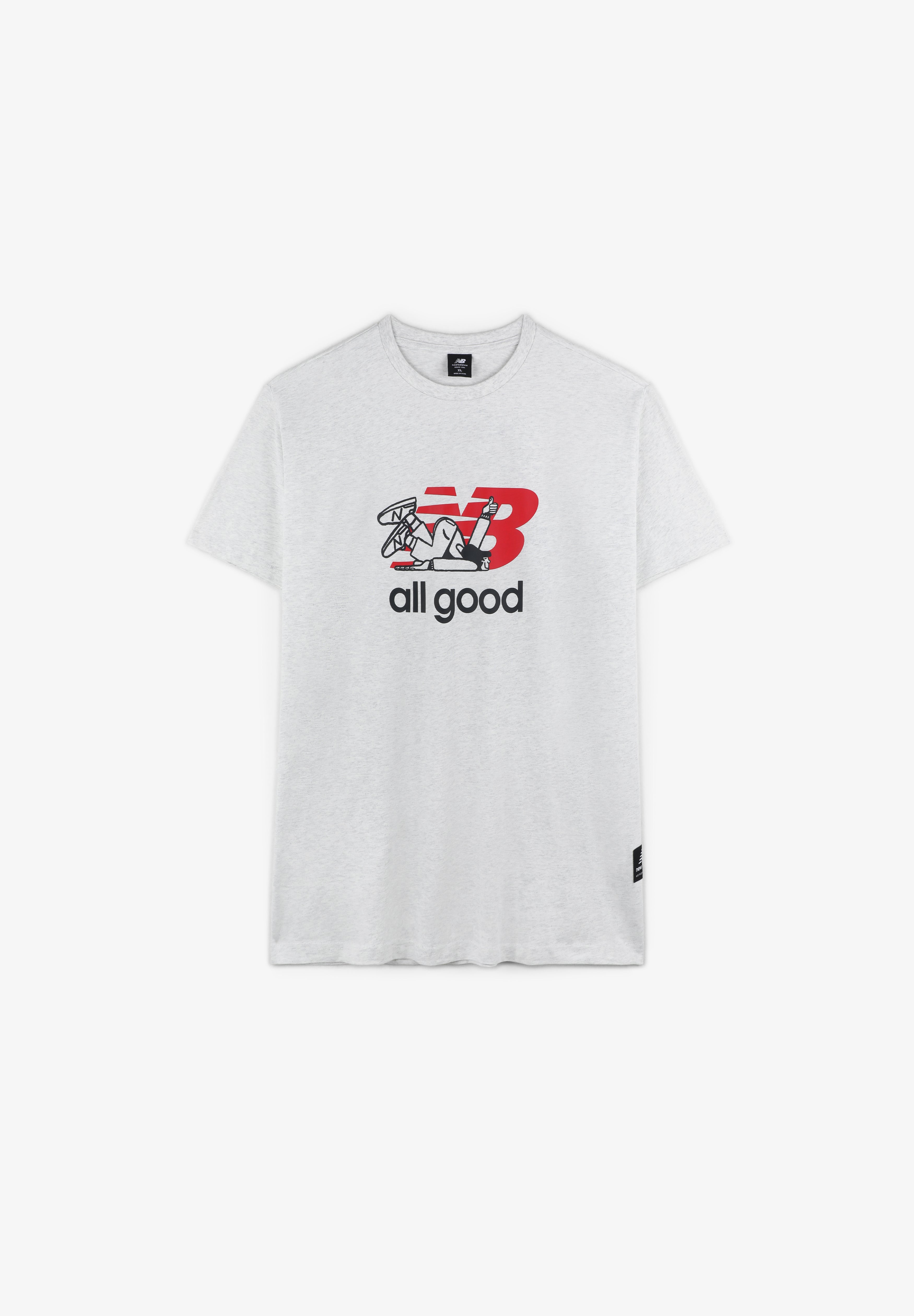 NEW BALANCE | CAMISETA ATHLETICS SEB CURI ALL GOOD HOMBRE