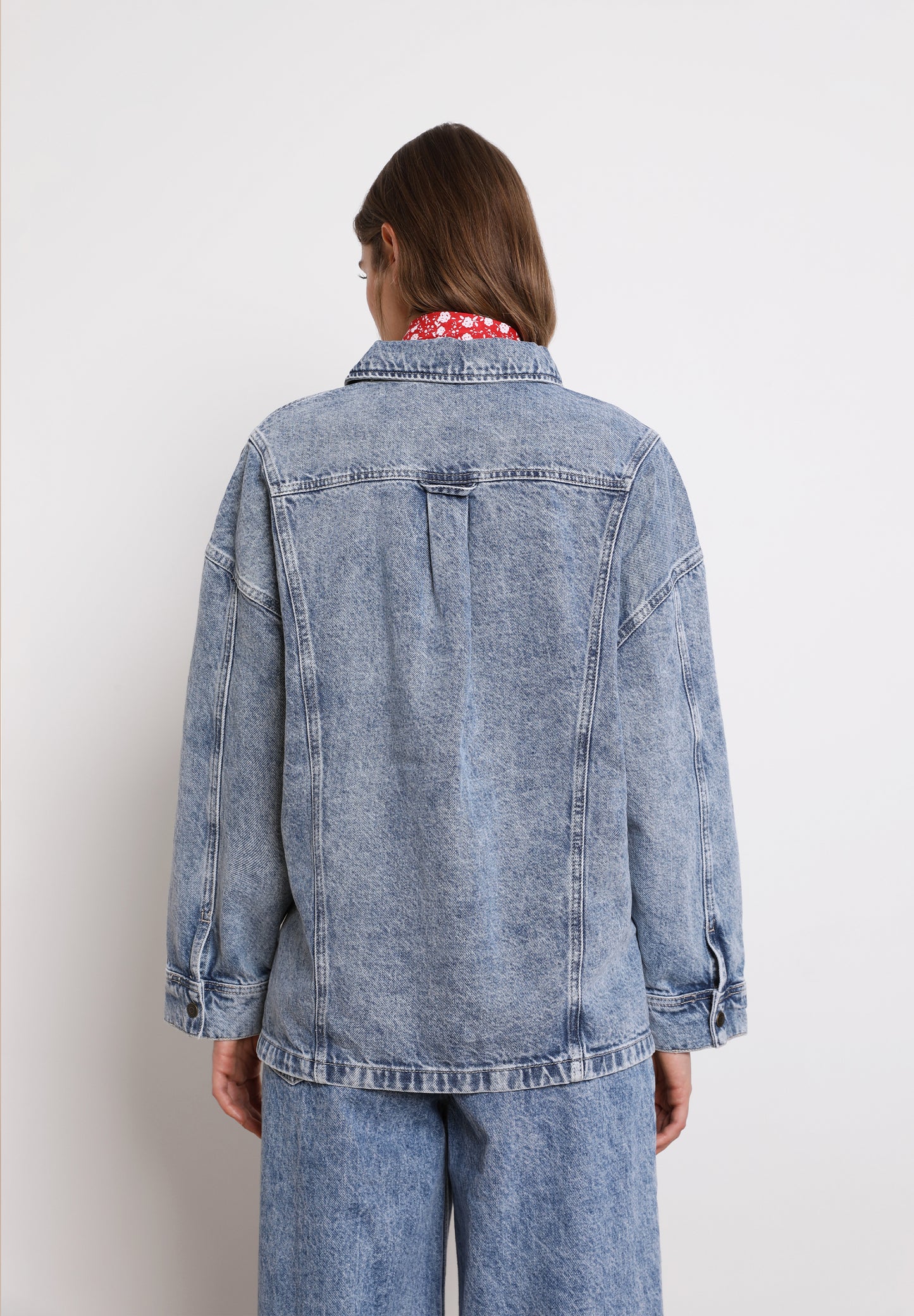 AMERICAN VINTAGE | SOBRECAMISA AMPLE ML COL BOUTONNE MUJER