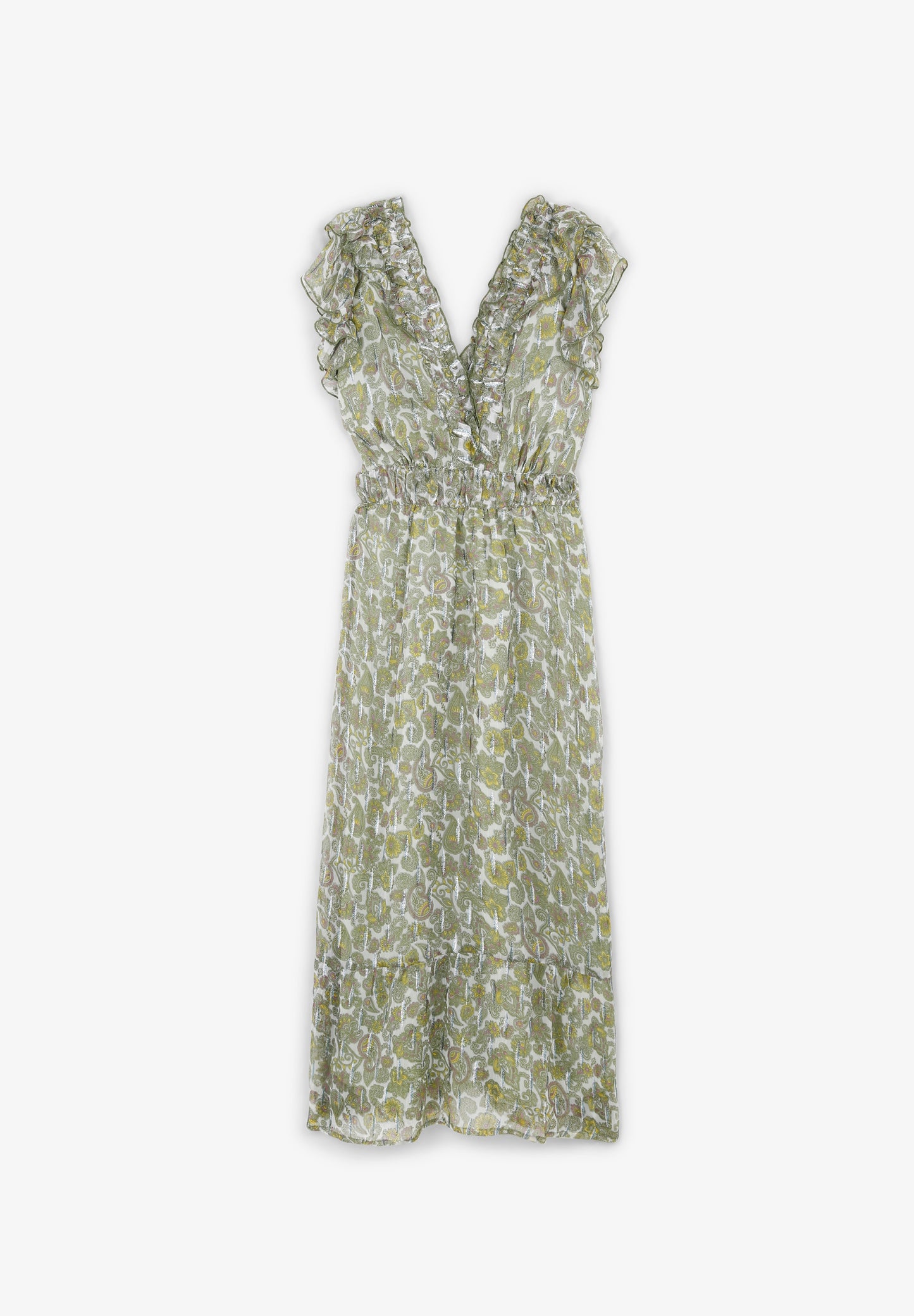 VESTIDO MIDI PRINT PAISLEY