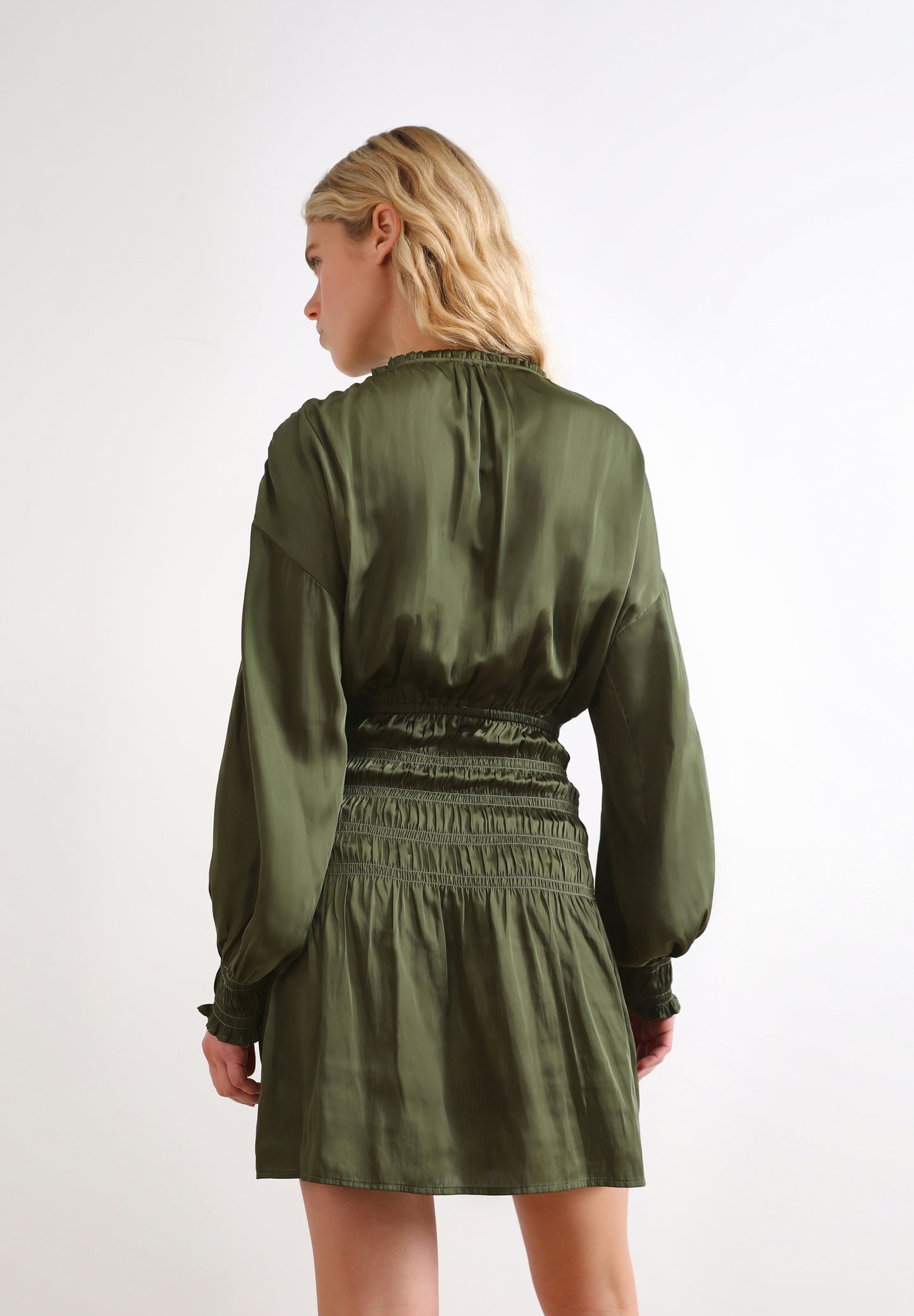 VESTIDO MINI NIDO DE ABEJA