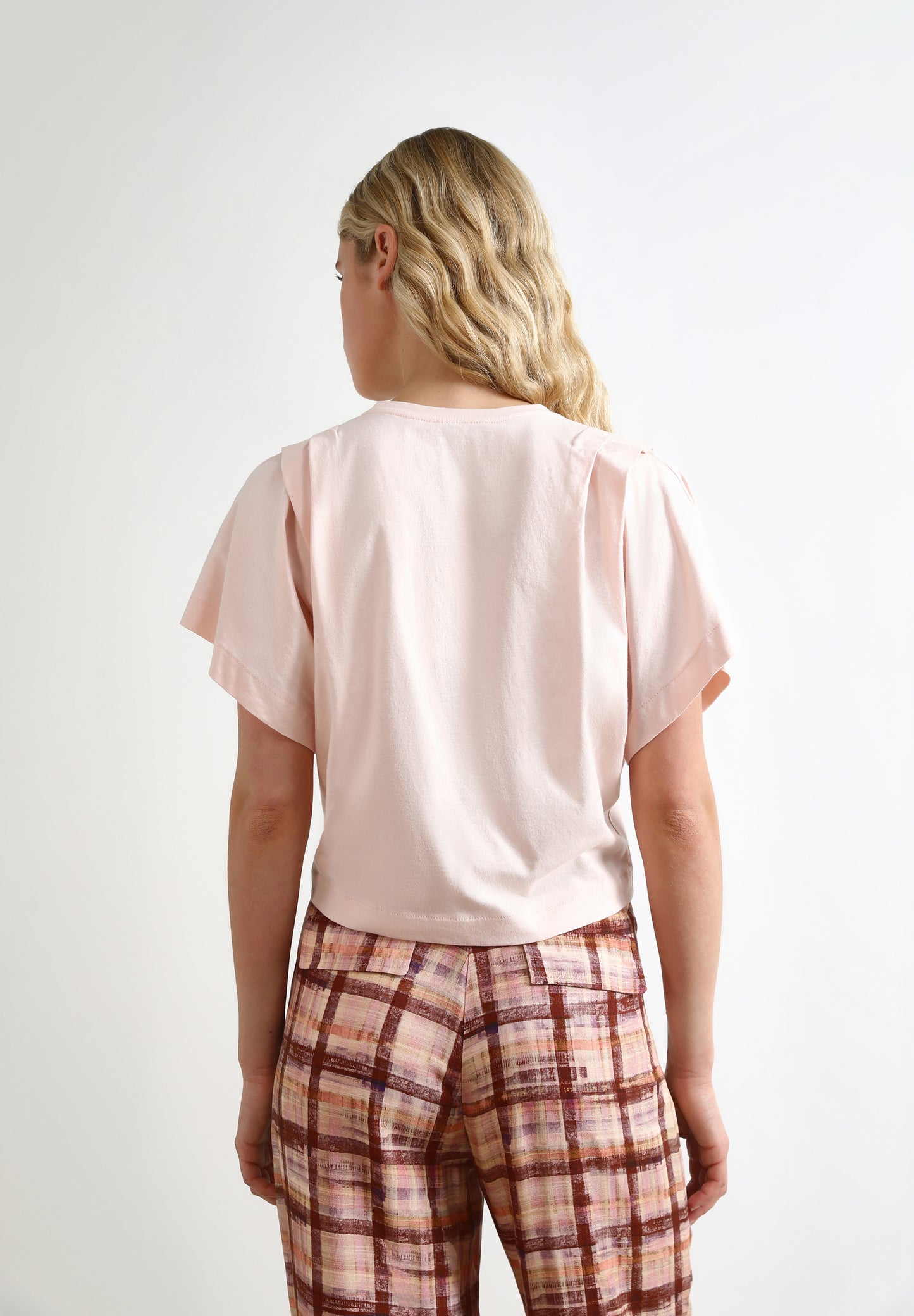 CAMISETA FRUNCE HOMBRO