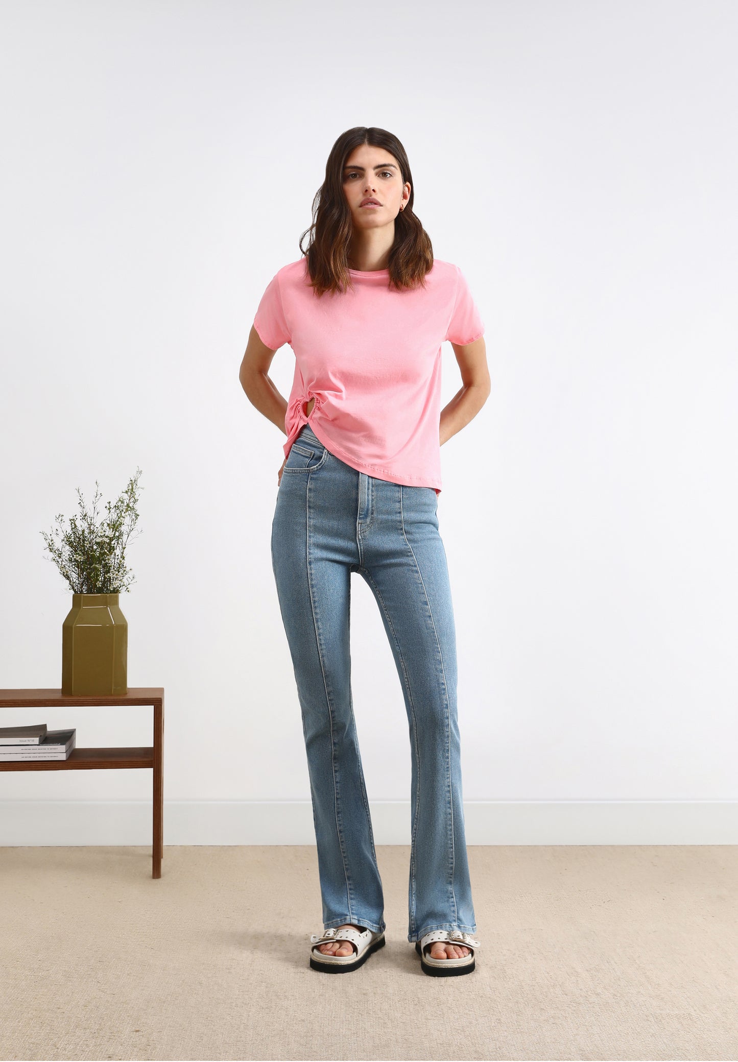 CAMISETA ABERTURA CORAZÓN