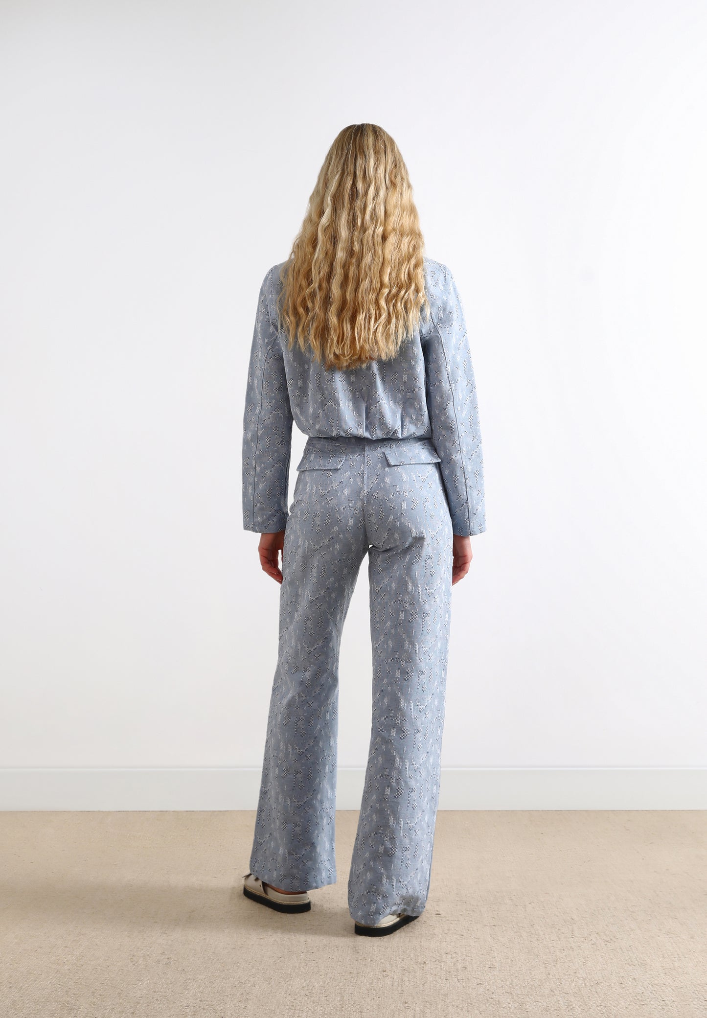 PANTALÓN FLARE JACQUARD