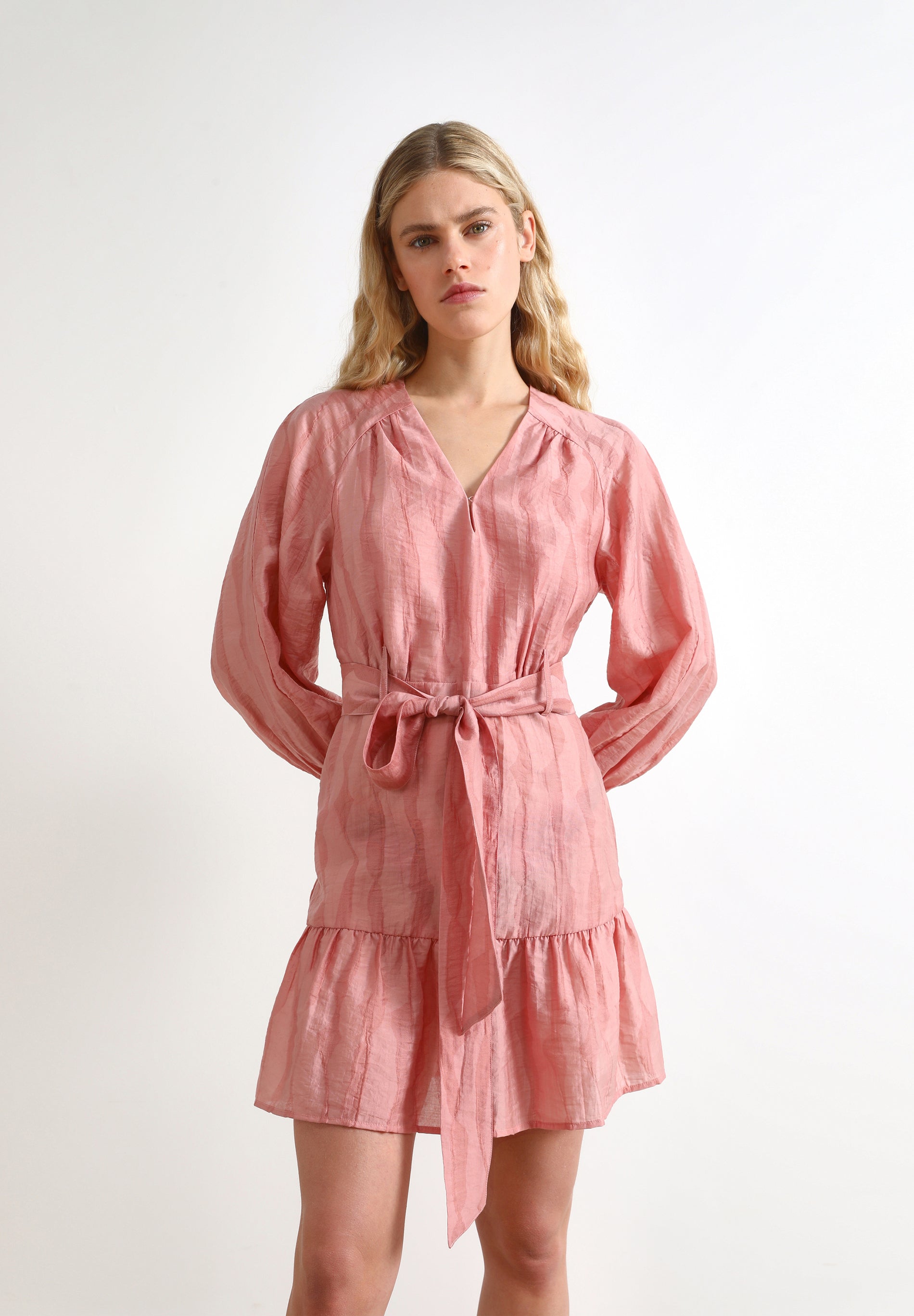 VESTIDO MINI JACQUARD