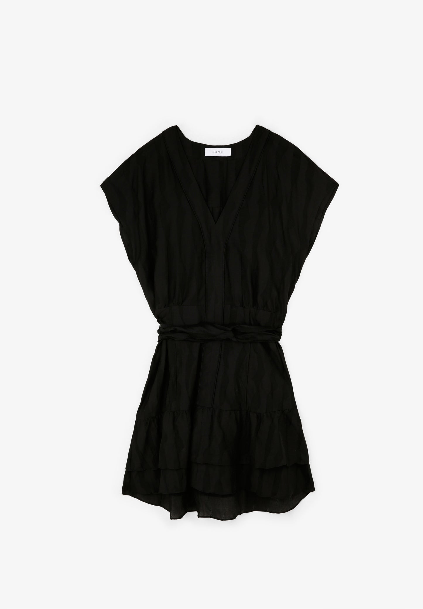 VESTIDO CORTO VOLANTES