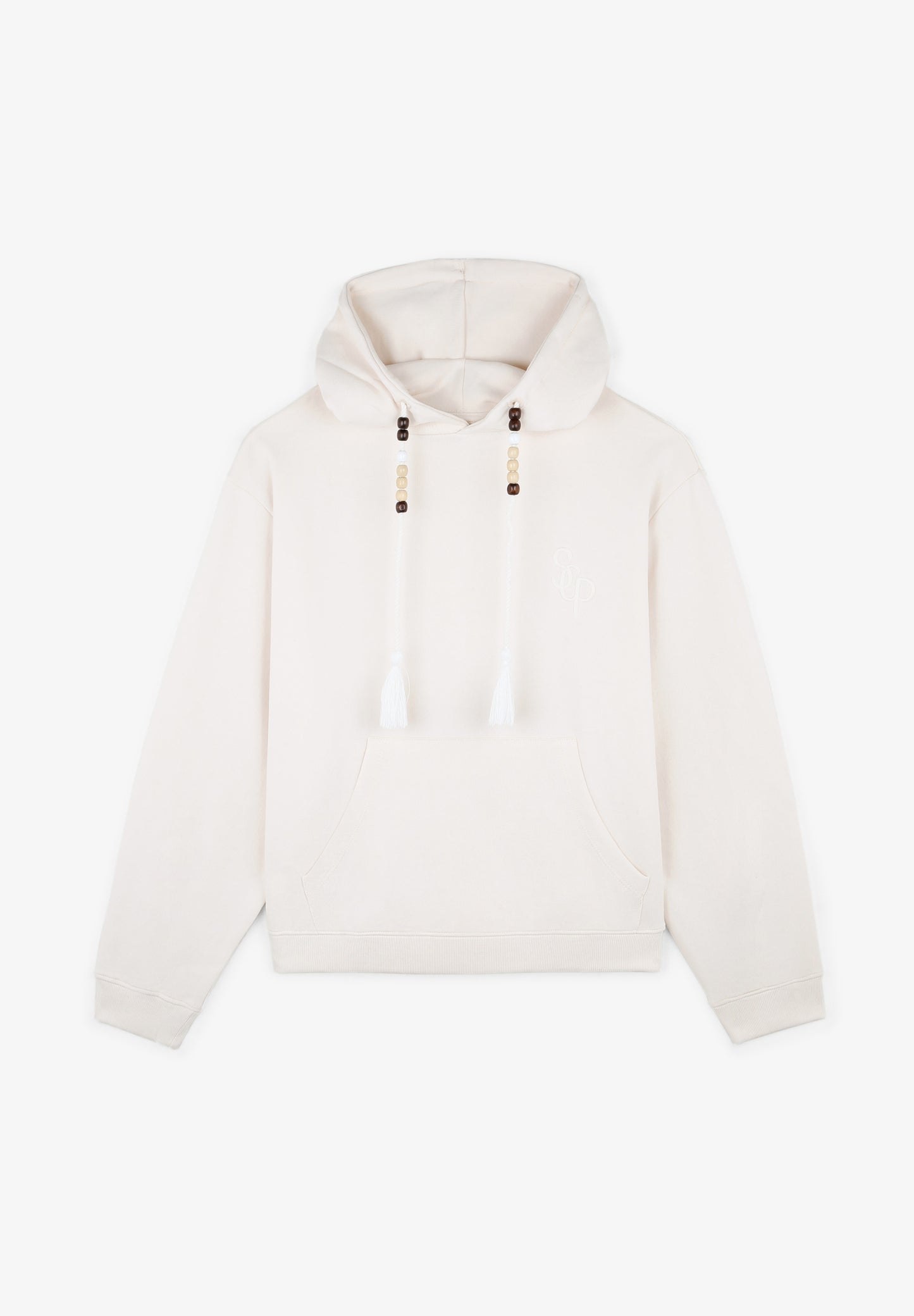 SUDADERA BORLAS CAPUCHA