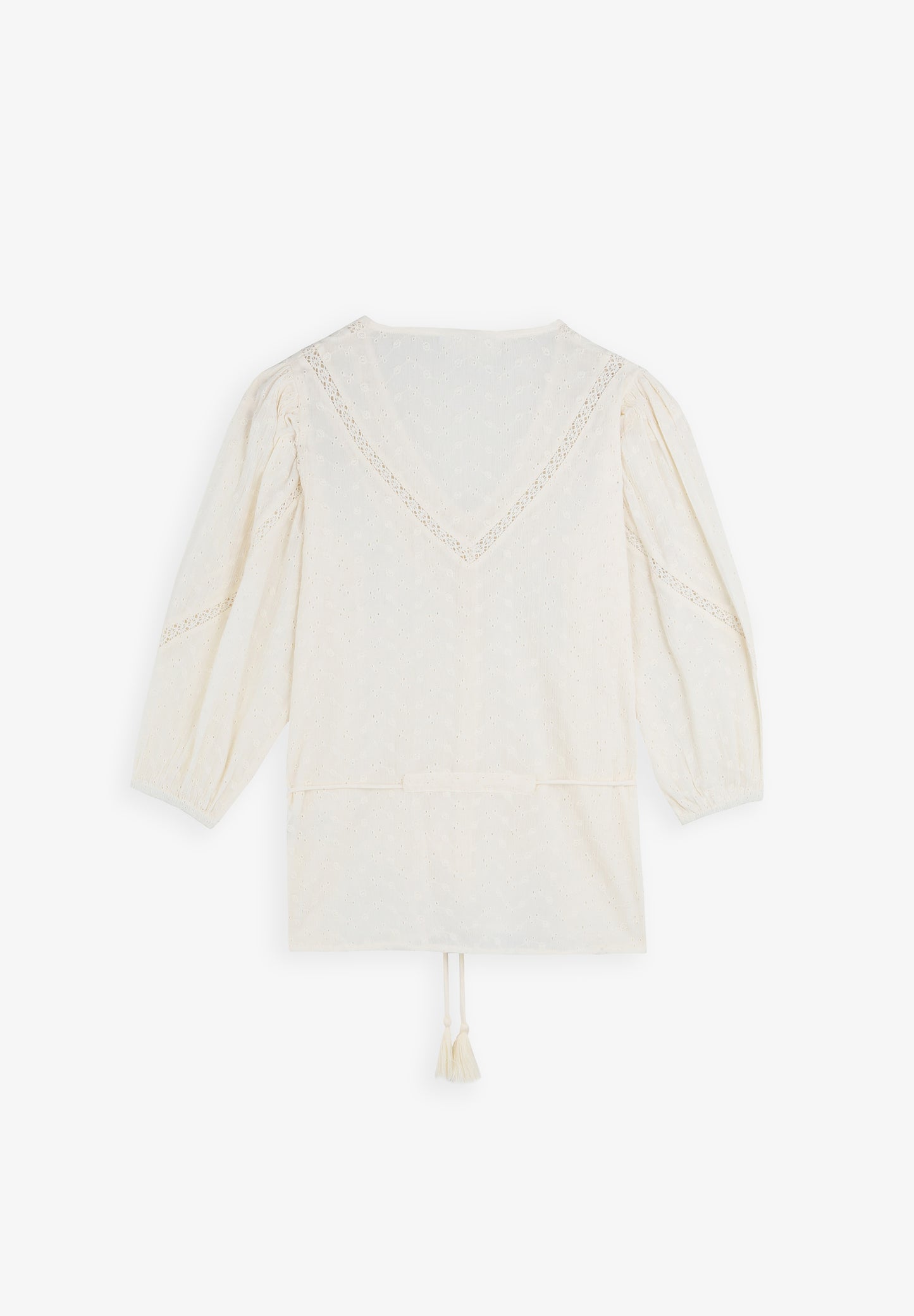 BLUSA MANGA CORTA BRODERIE