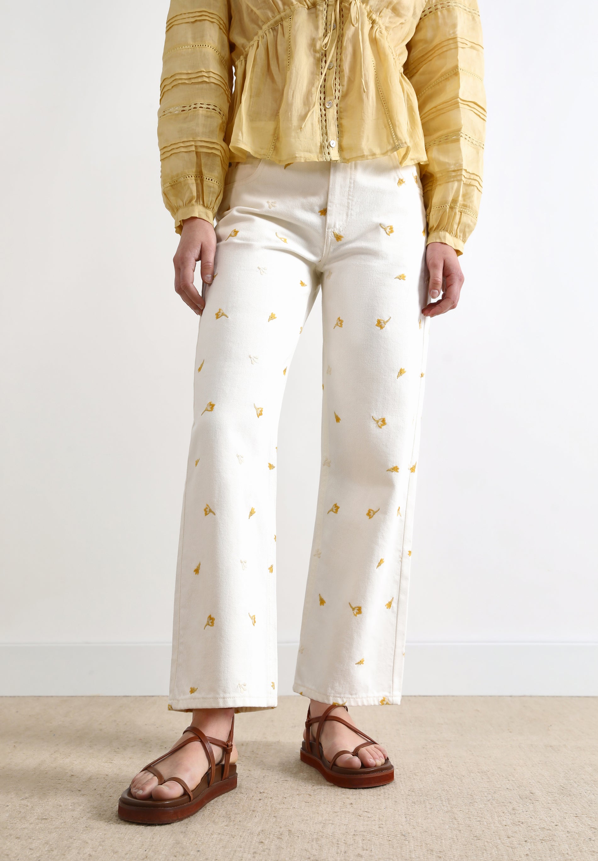 SANDALIAS PIEL TIRAS