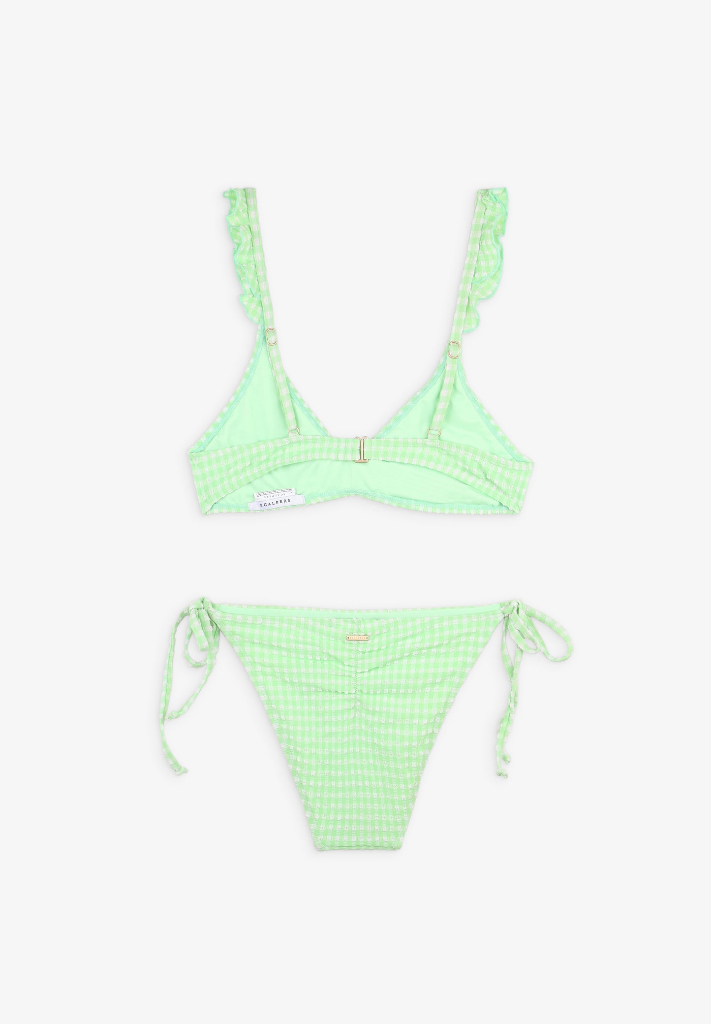 BIKINI VICHY VOLANTES