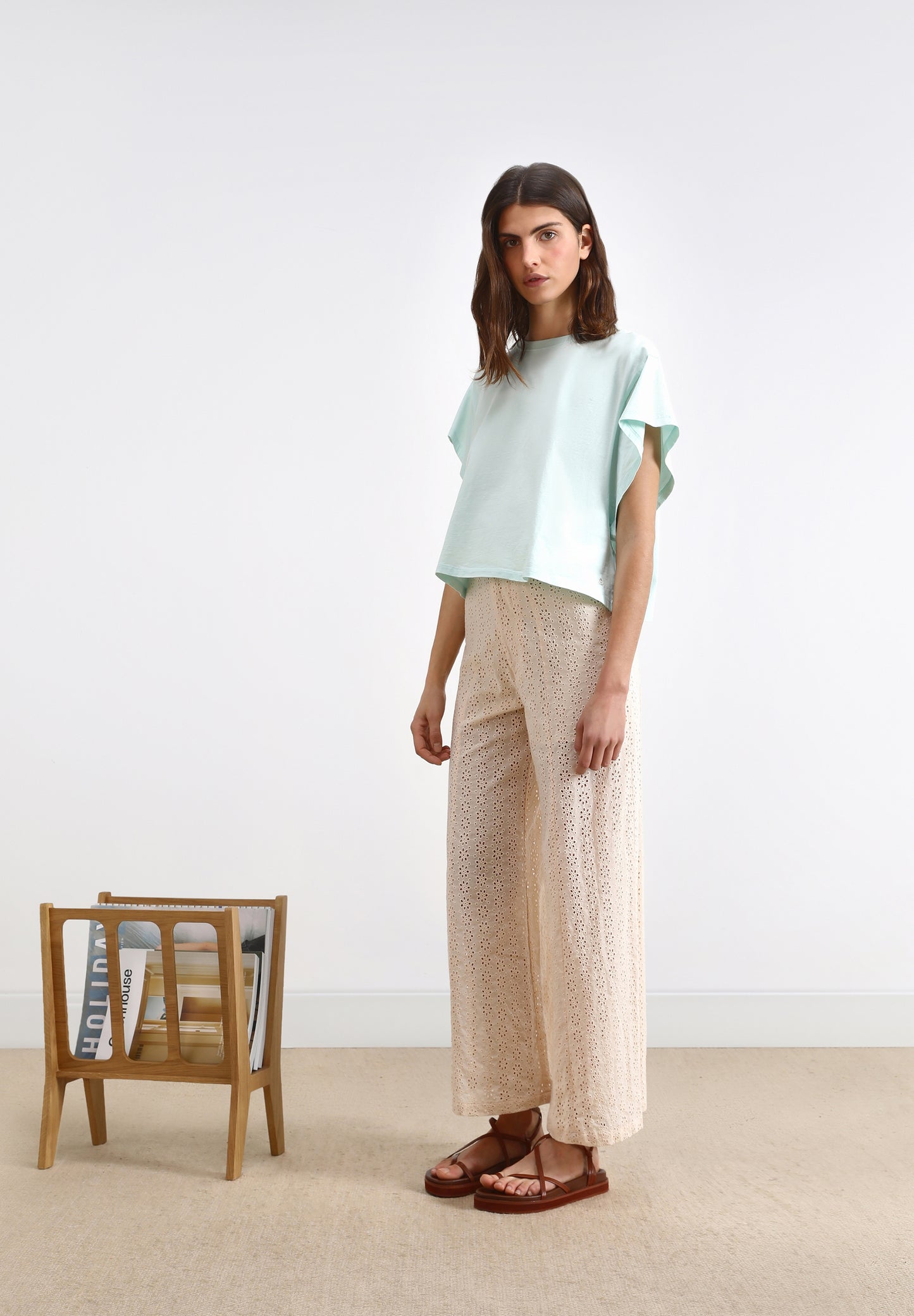 CAMISETA MANGA FLUIDA