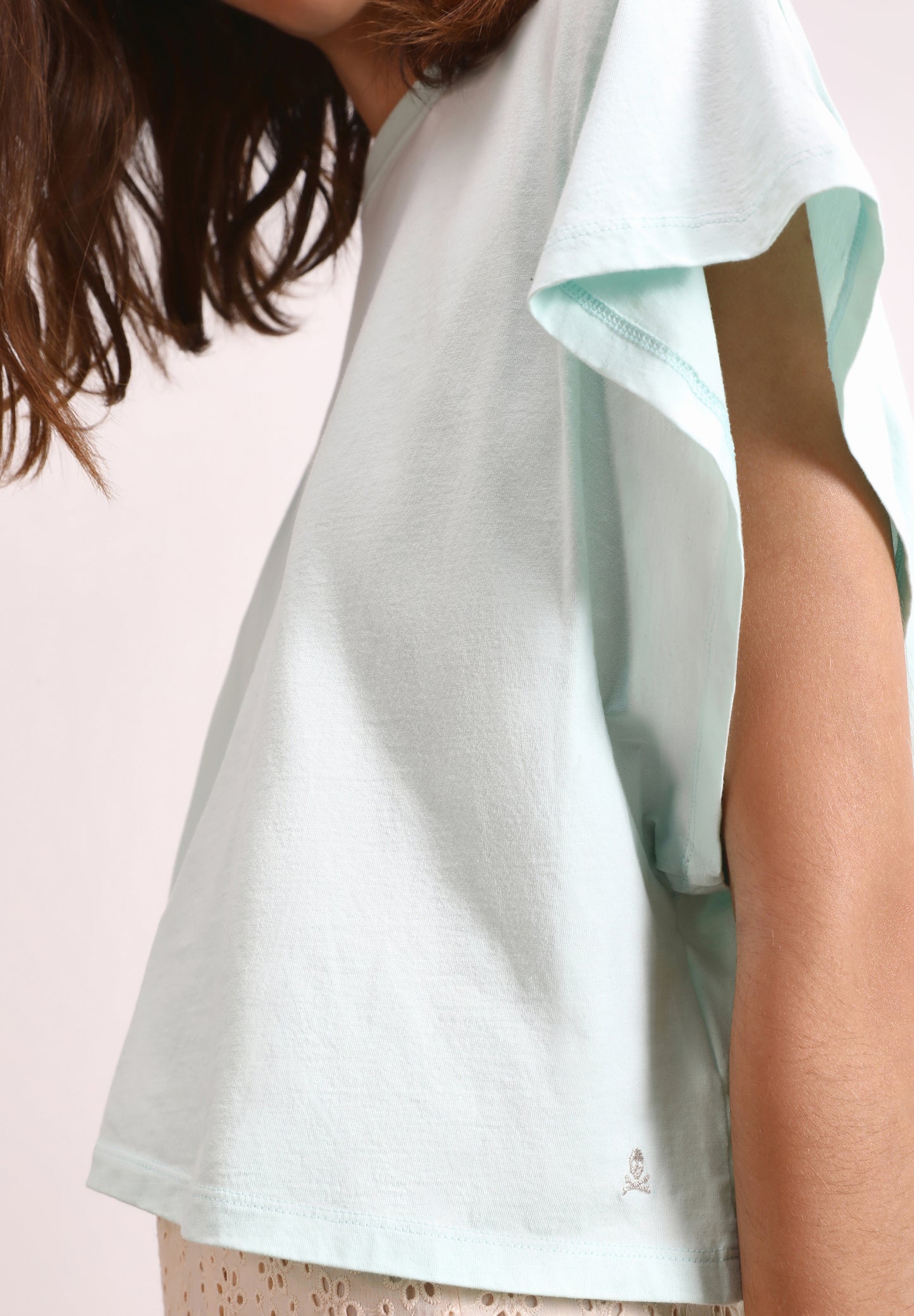 CAMISETA MANGA FLUIDA