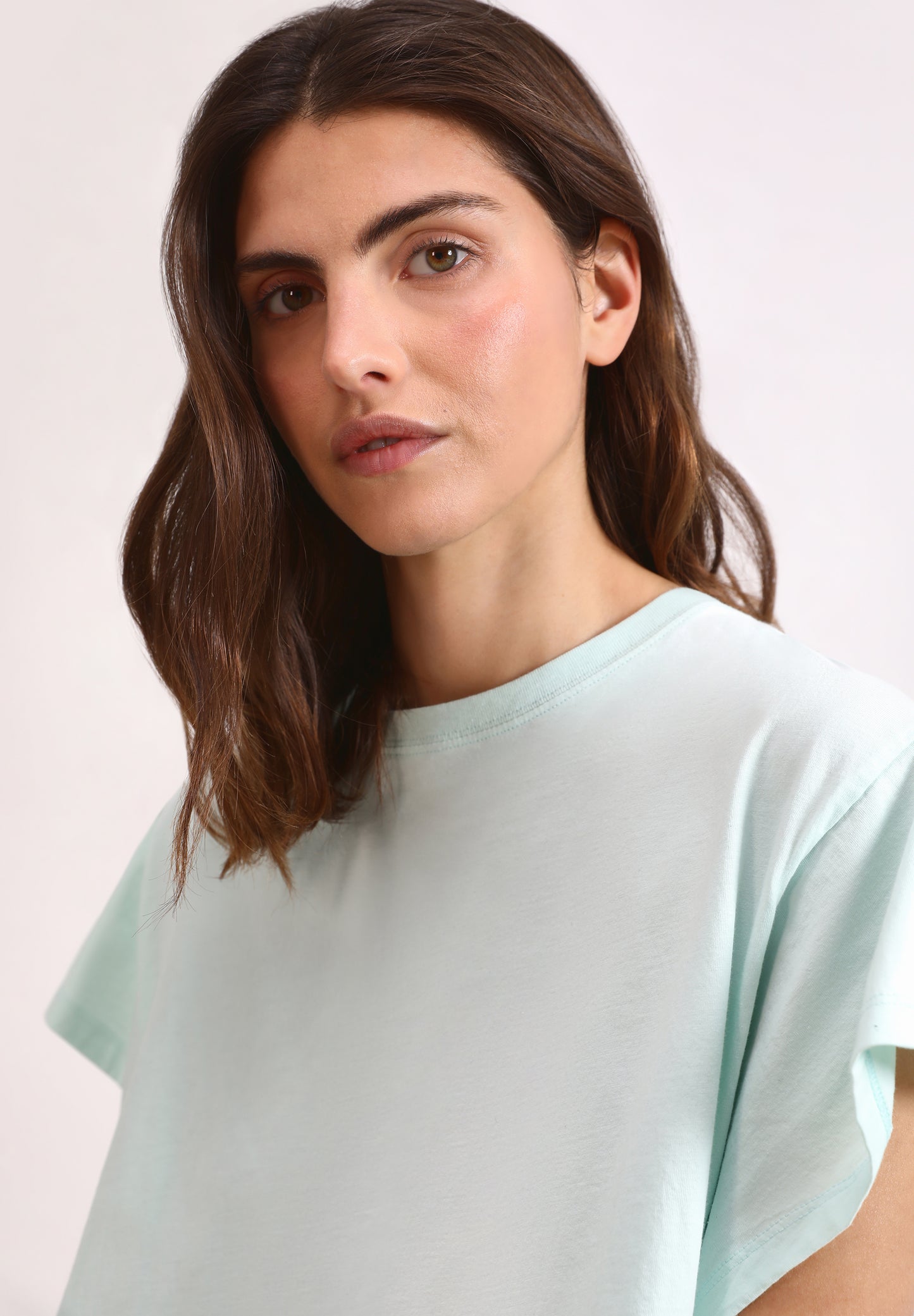 CAMISETA MANGA FLUIDA