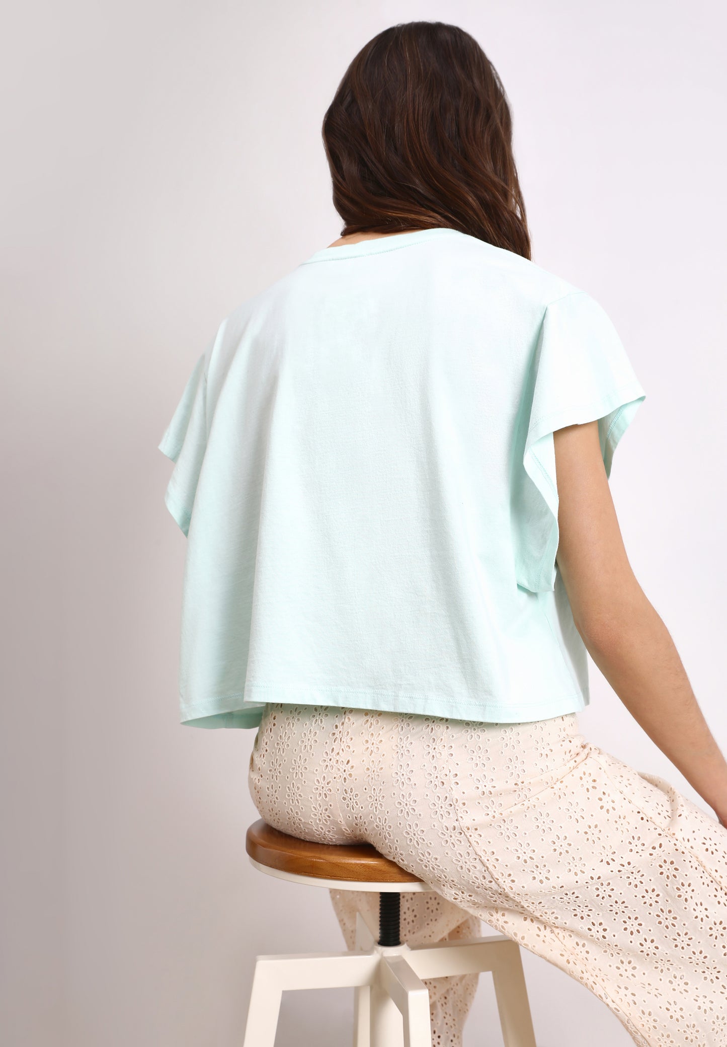 CAMISETA MANGA FLUIDA