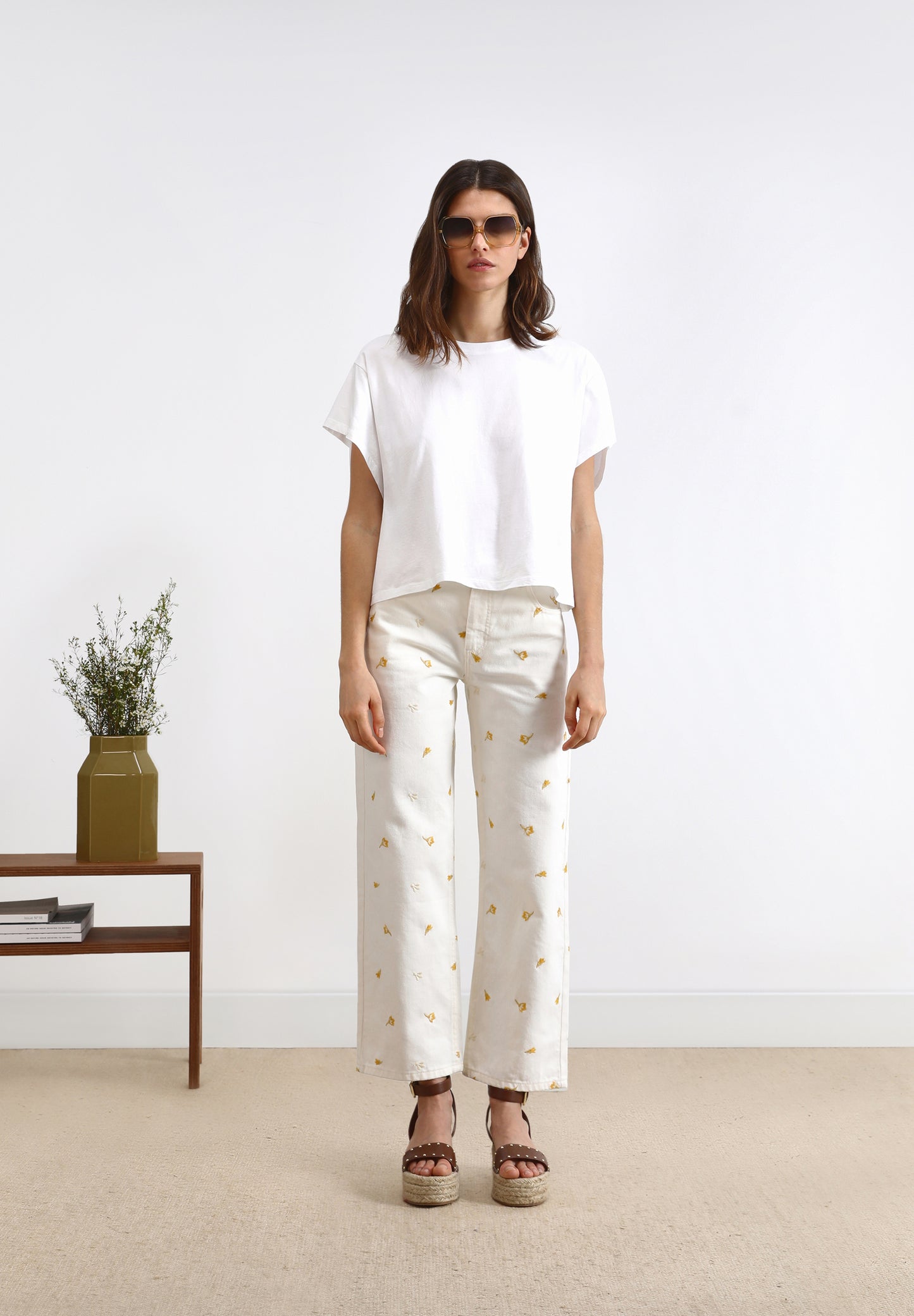 CAMISETA MANGA FLUIDA