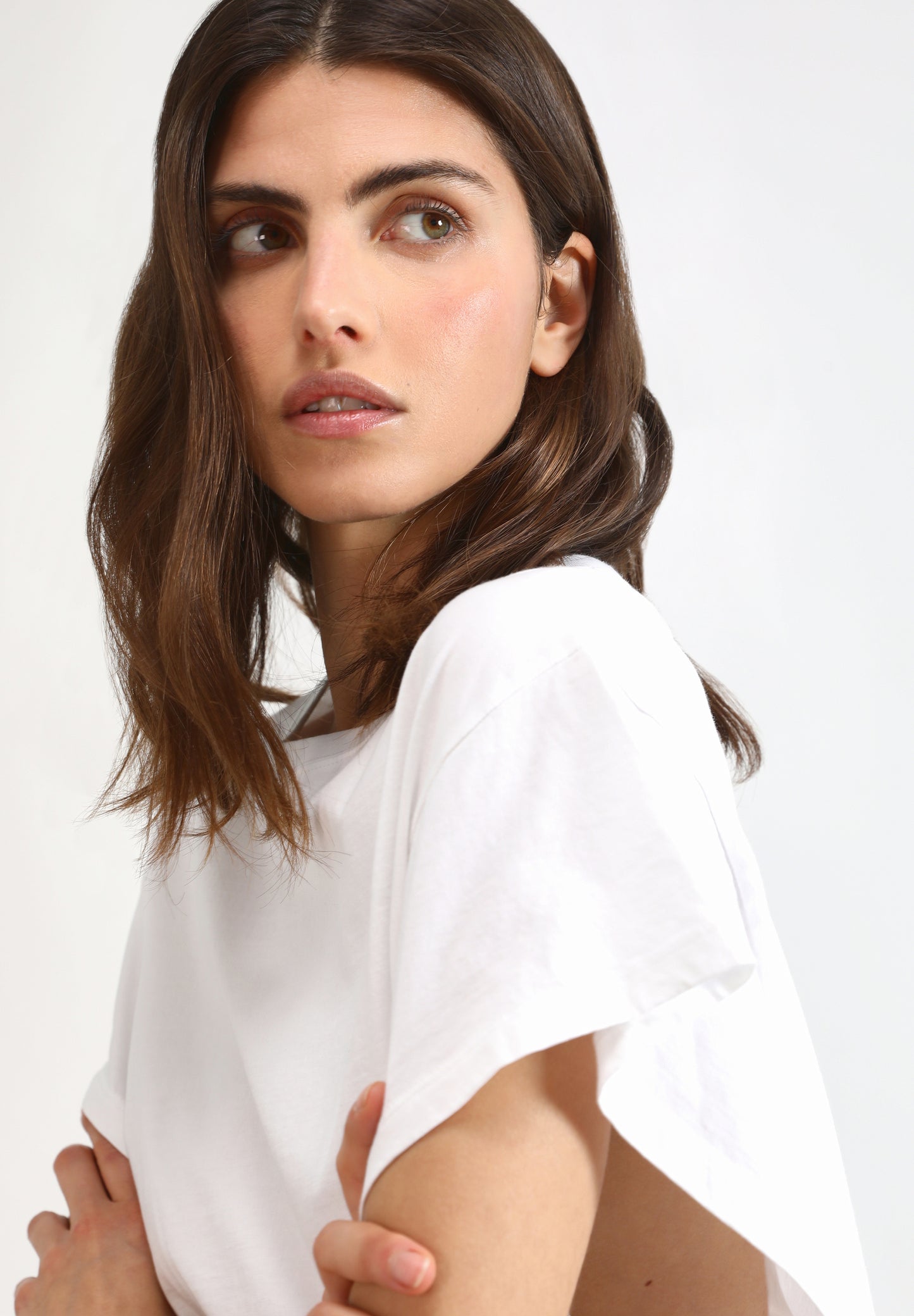 CAMISETA MANGA FLUIDA