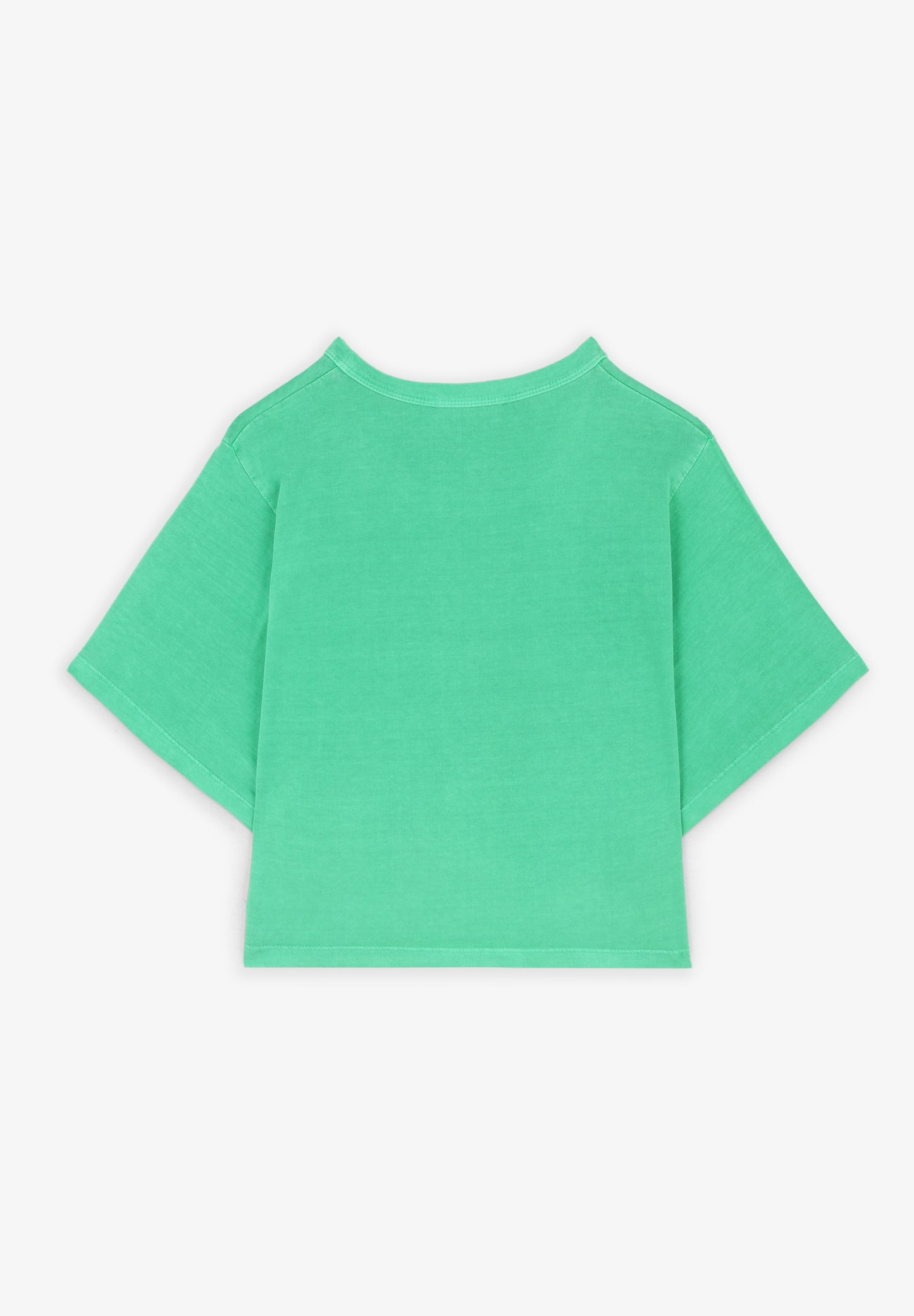 CAMISETA CORTA MINI BORDADO