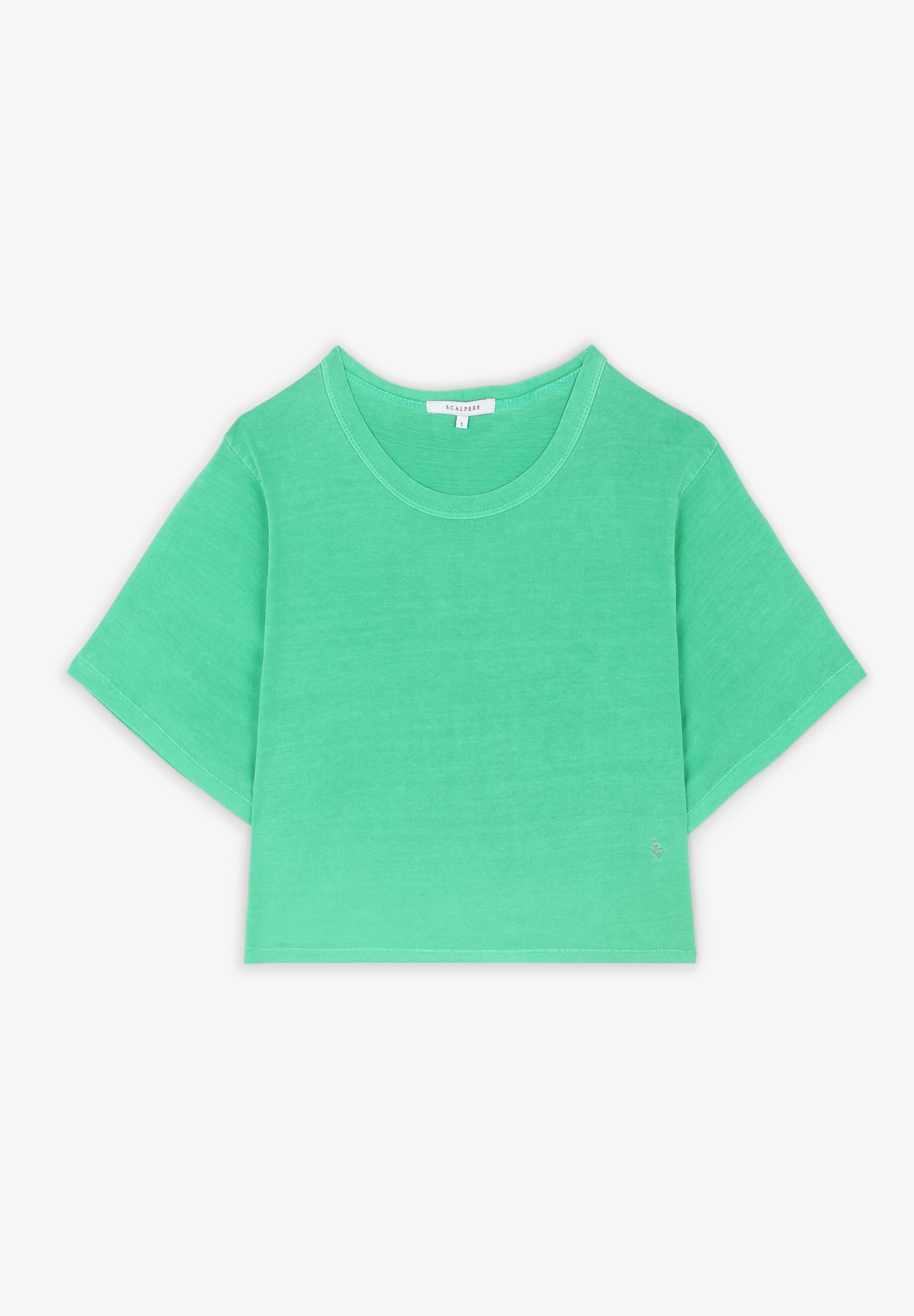 CAMISETA CORTA MINI BORDADO