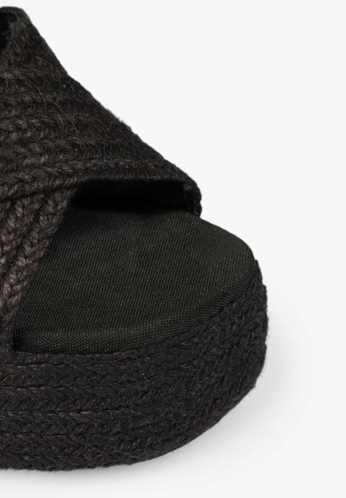 SANDALIAS TACÓN RAFIA