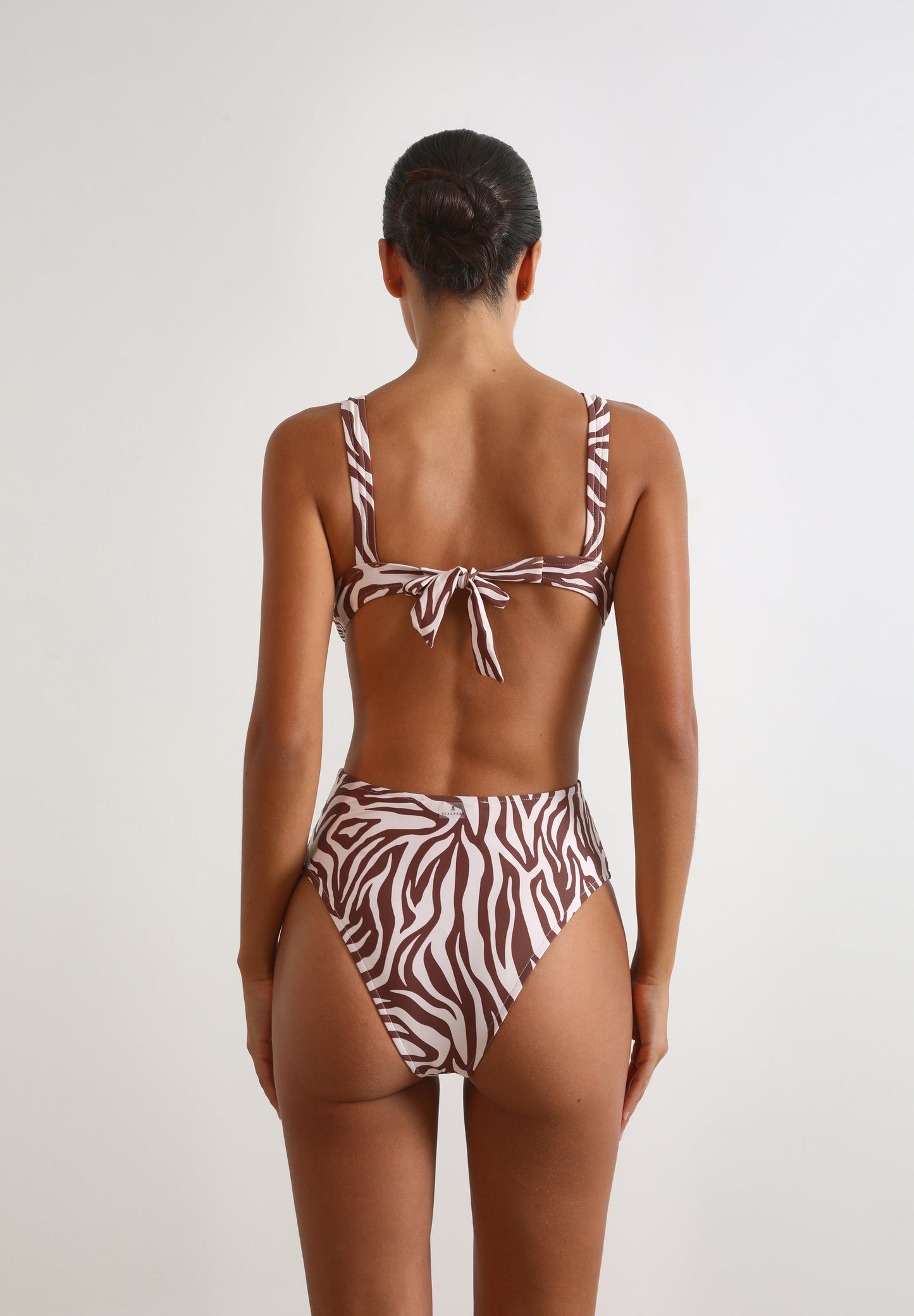 BAÑADOR CUT OUT ANIMAL PRINT