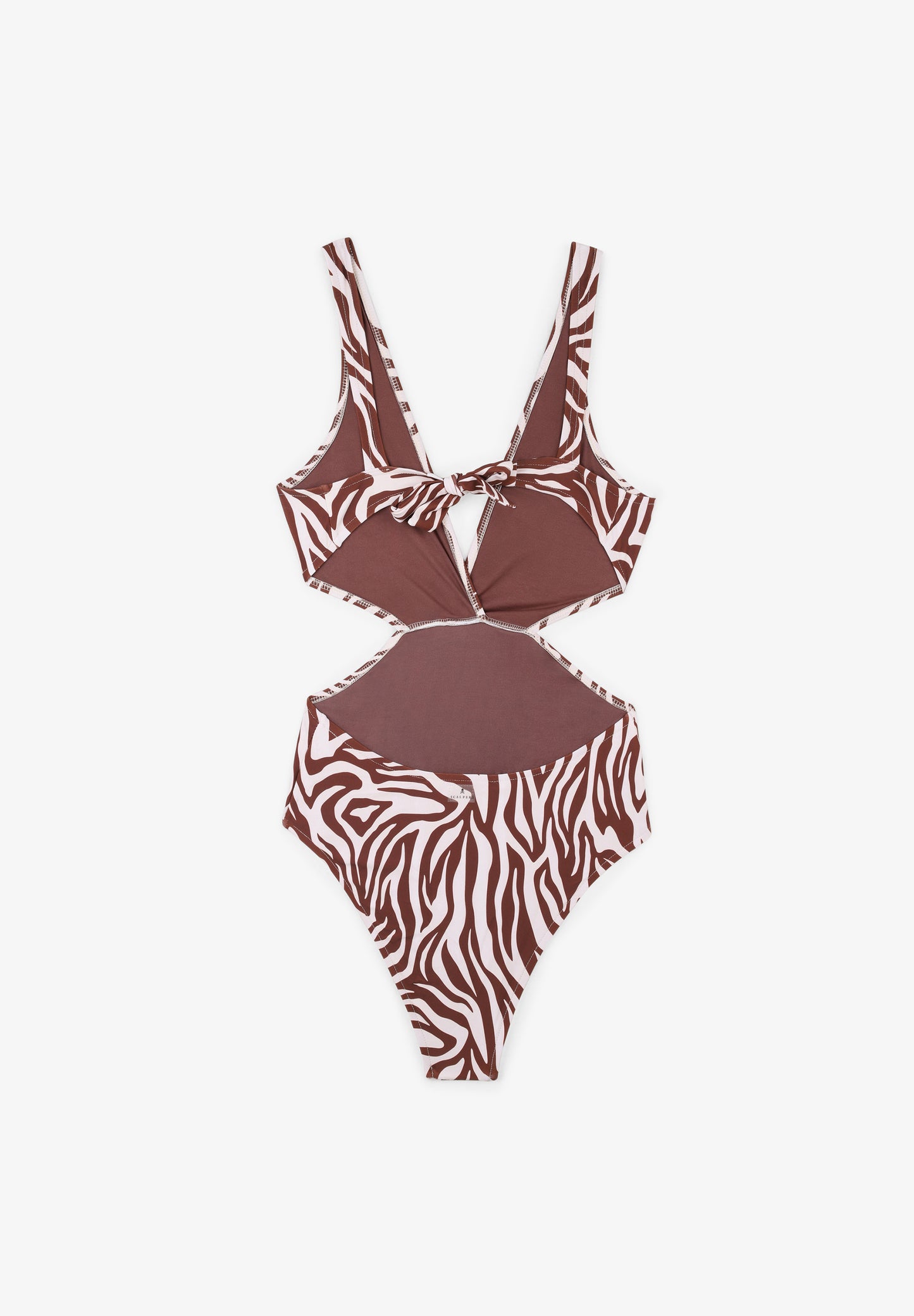BAÑADOR CUT OUT ANIMAL PRINT