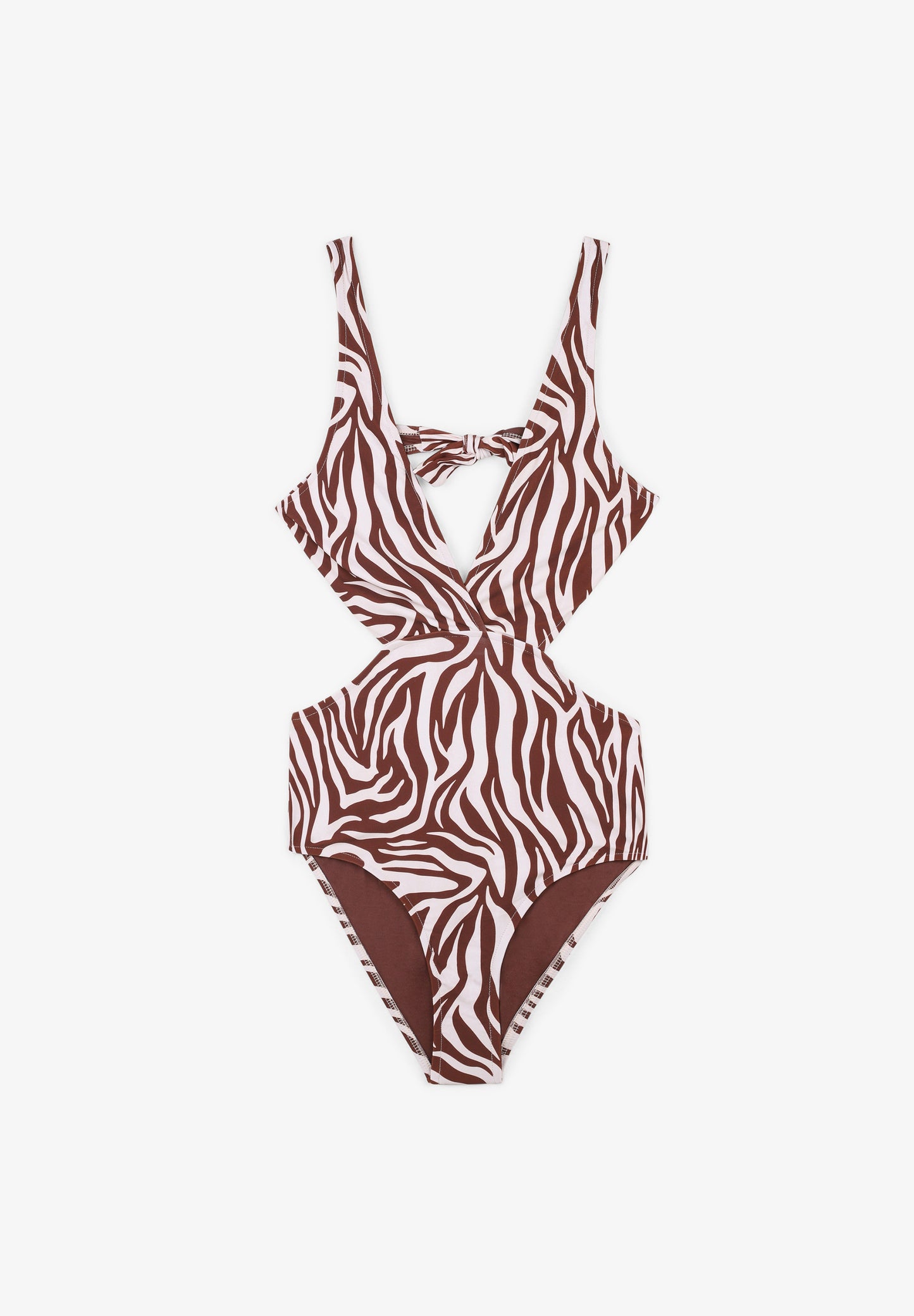 BAÑADOR CUT OUT ANIMAL PRINT