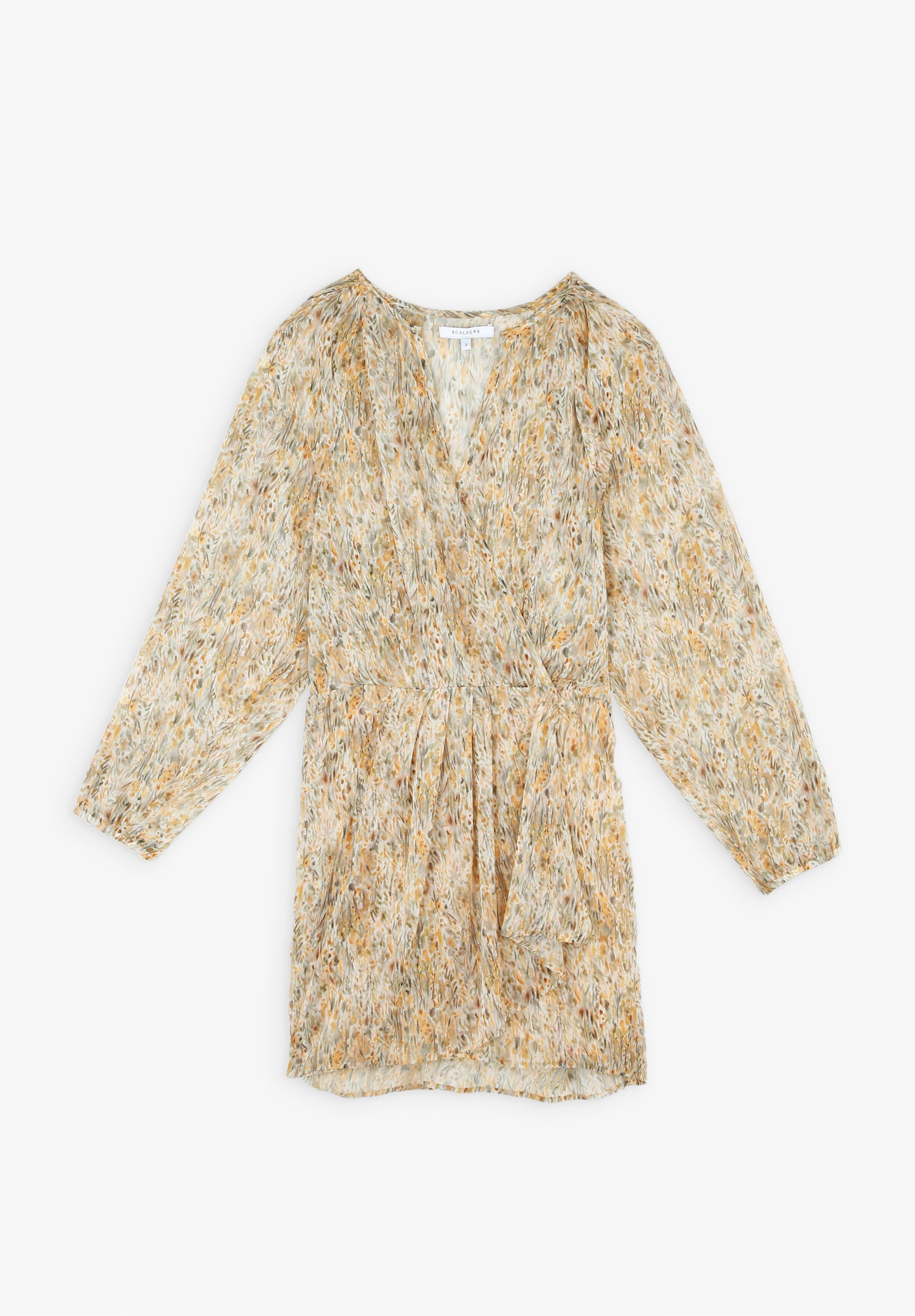 VESTIDO MINI PRINT CRUZADO