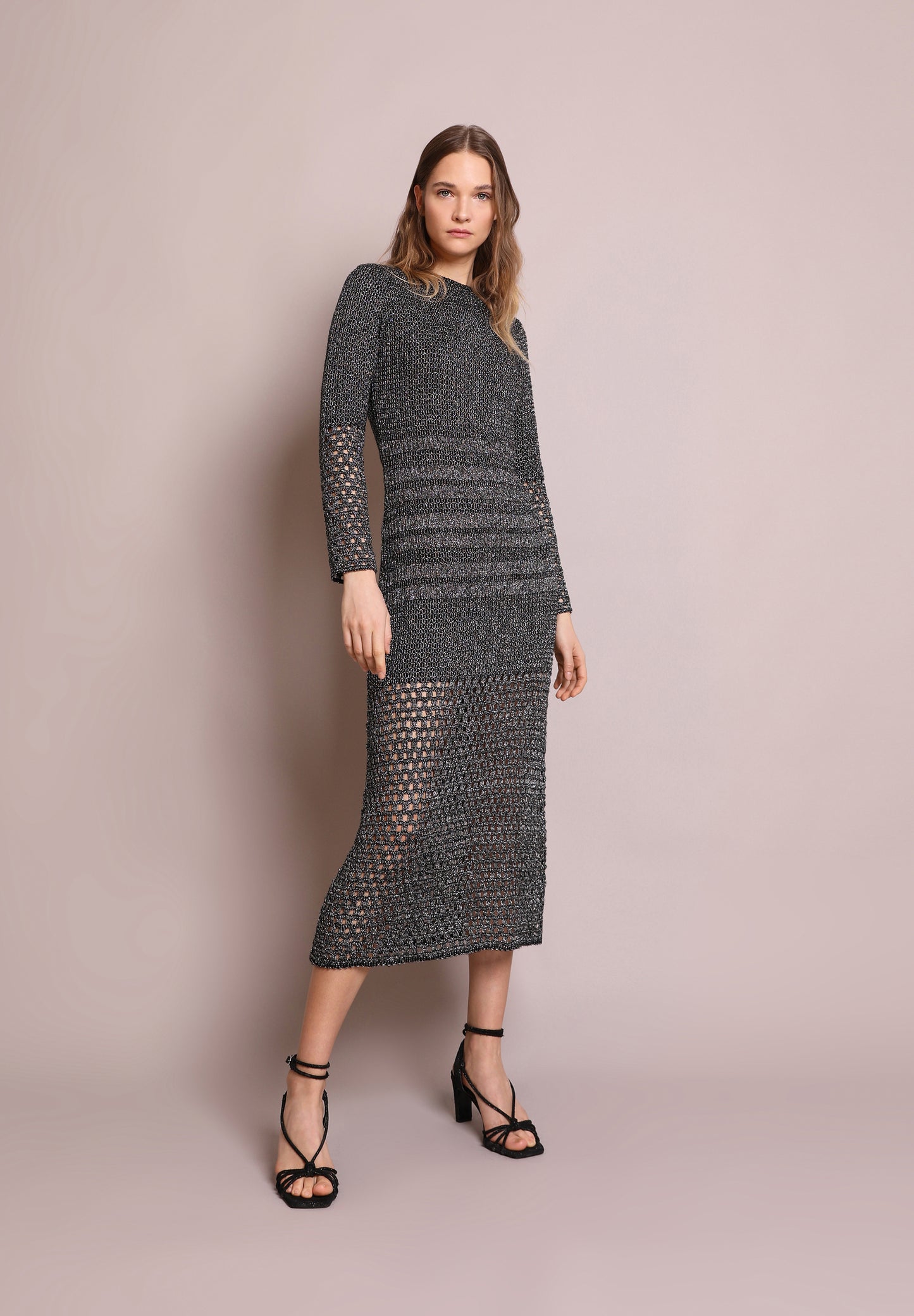 VESTIDO MIDI CROCHET