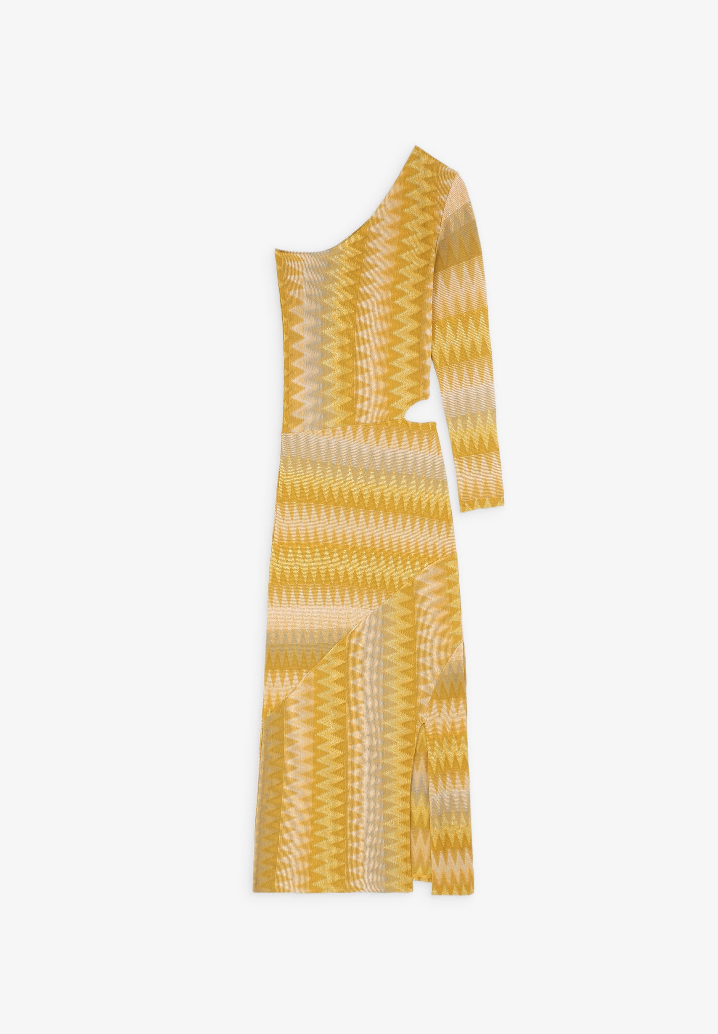 VESTIDO PUNTO ASIMÉTRICO