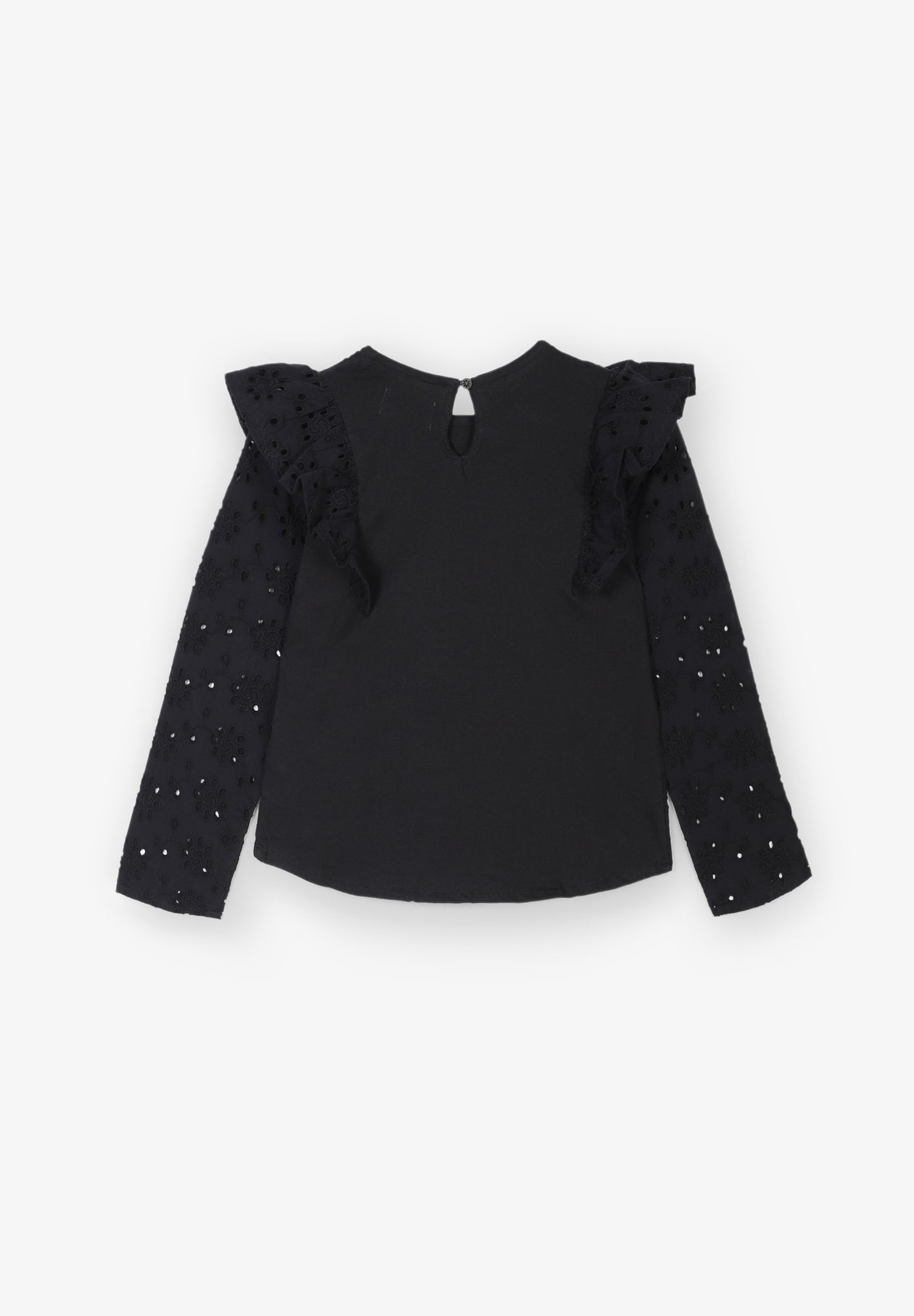 BLUSA CALADOS VOLANTE