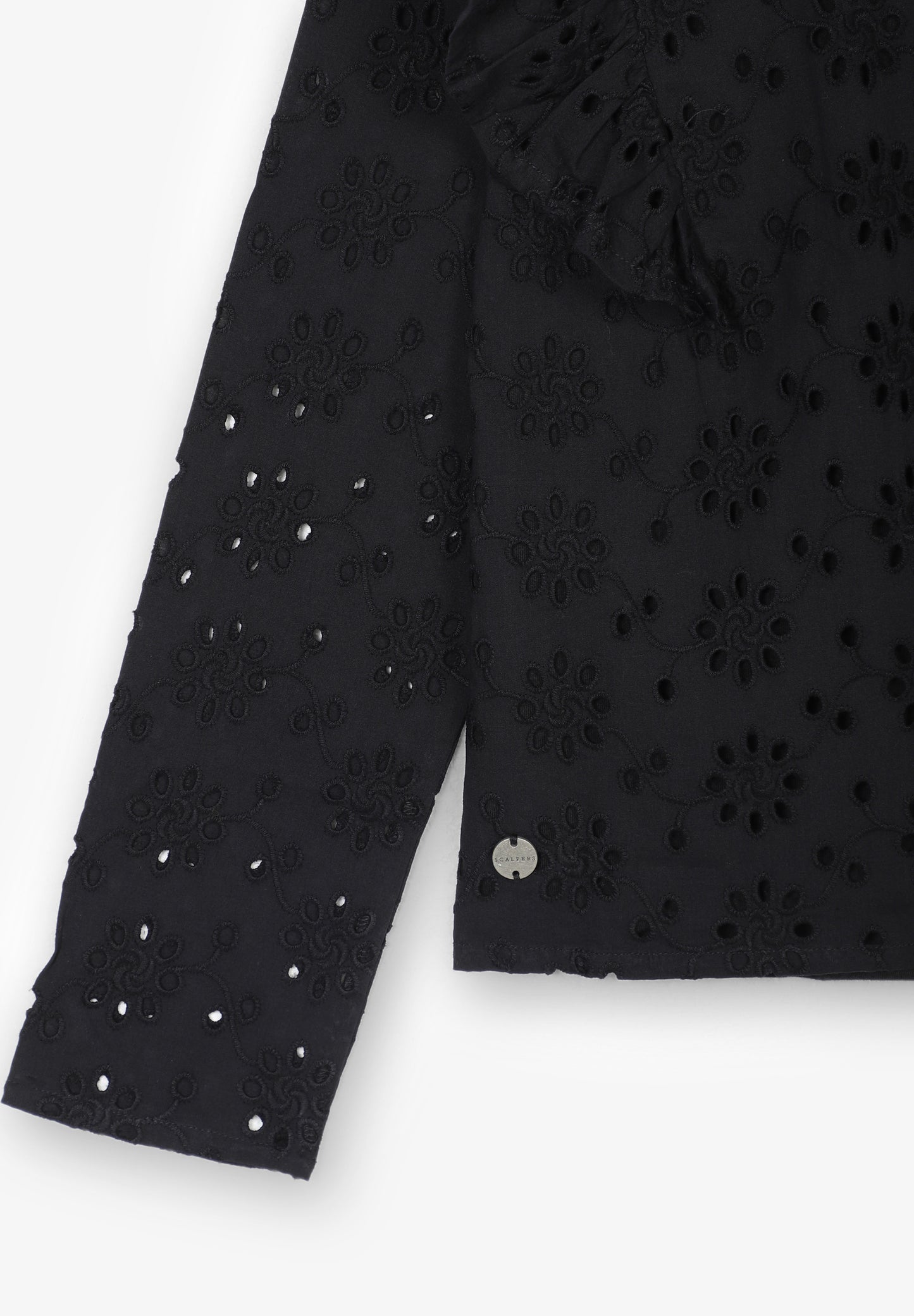 BLUSA CALADOS VOLANTE