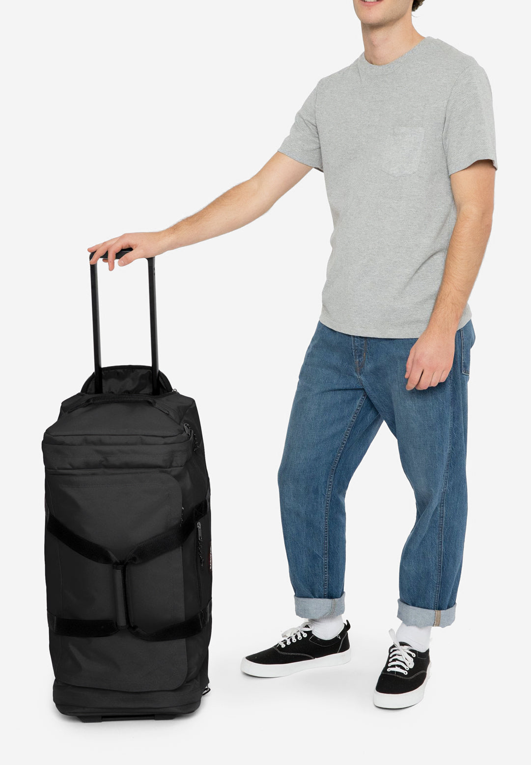 EASTPAK | MALETA LEATHER FACE M - Scalpers