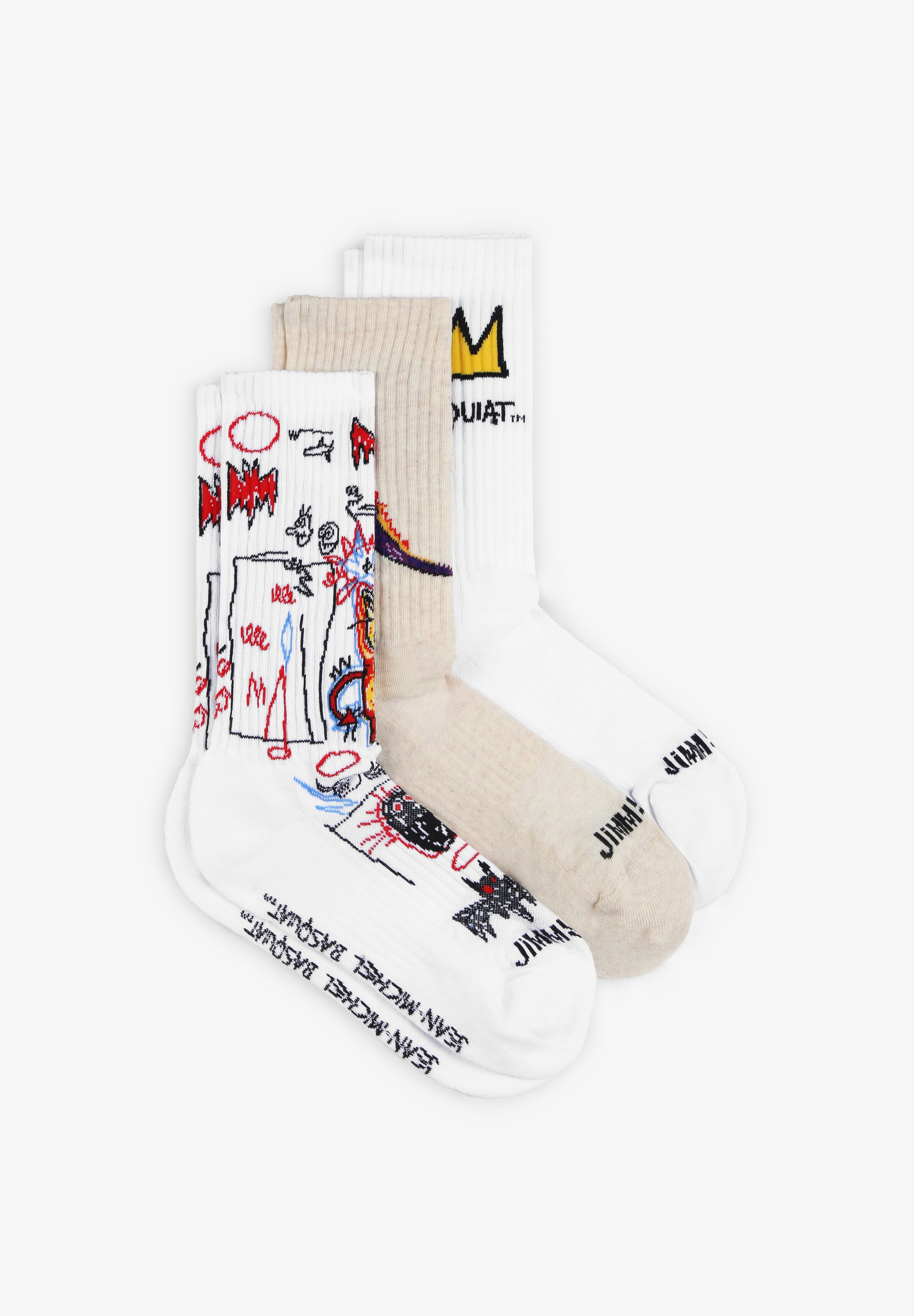JIMMY LION | PACK CALCETINES ATHLETIC BASQUIAT - Scalpers